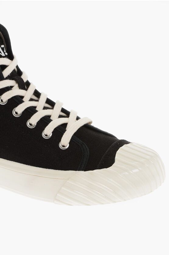 og1mm0624 Paris Canvas Sneakers in Black/White