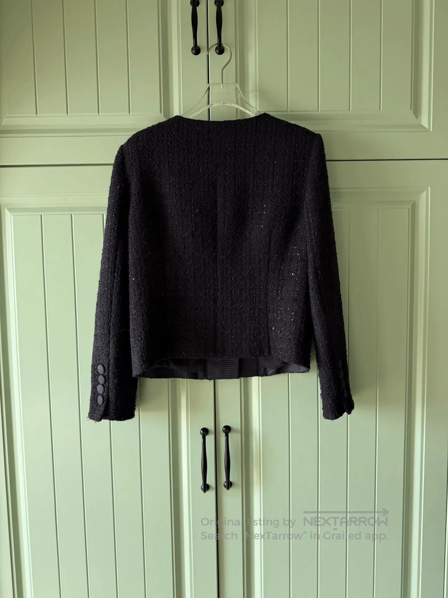 Emporio Armani Emporio Armani Chic Tweed Jacket. Size S / US 4 / IT 40 - 2 Thumbnail