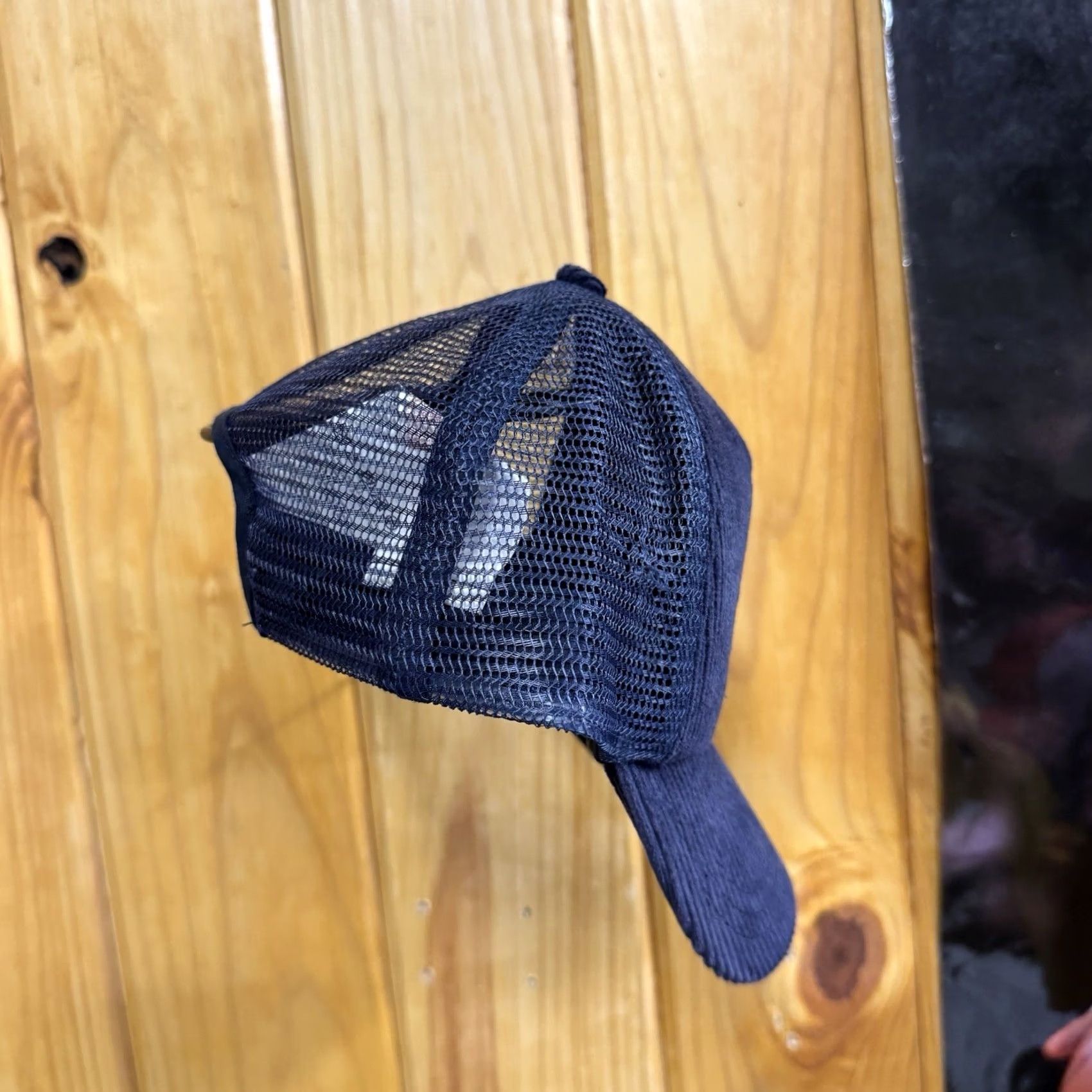 Rip Curl RIP CURL Corduroy Snapback Hat Cord Cap Surf Surfing Blue Y2K Adjustable Hat Men Snapback Adjustable Cotton 100% Blue Rip Curl Design Crew Size ONE SIZE - 4 Thumbnail