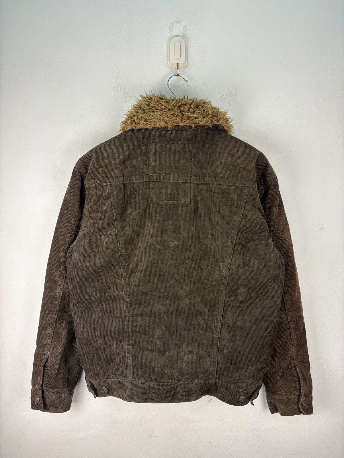 Levi's Levi’s Sample Faded Brown Corduroy Jacket Sherpa Collar Size US L / EU 52-54 / 3 - 5 Thumbnail