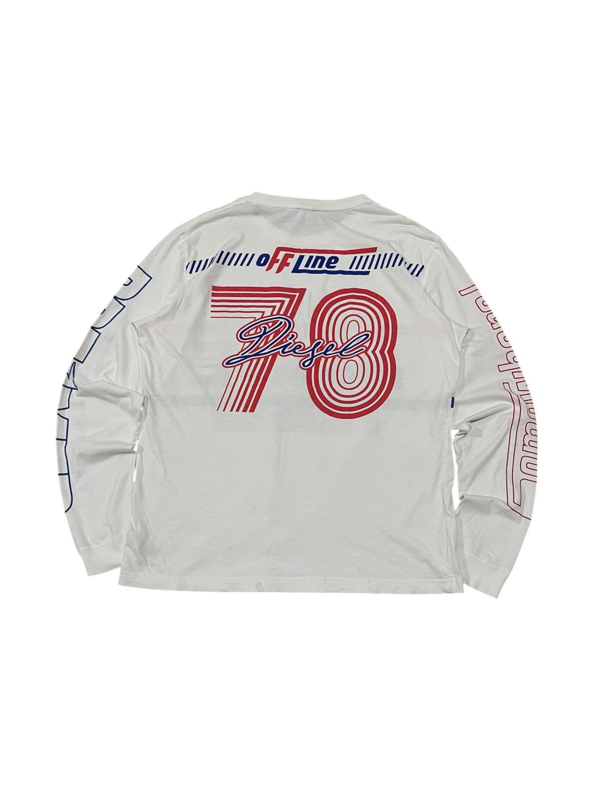 Diesel 2000s DIESEL BRAVE DOUBLE SIDED PRINT LONG SLEEVE SHIRT Size US L / EU 52-54 / 3 - 3 Thumbnail