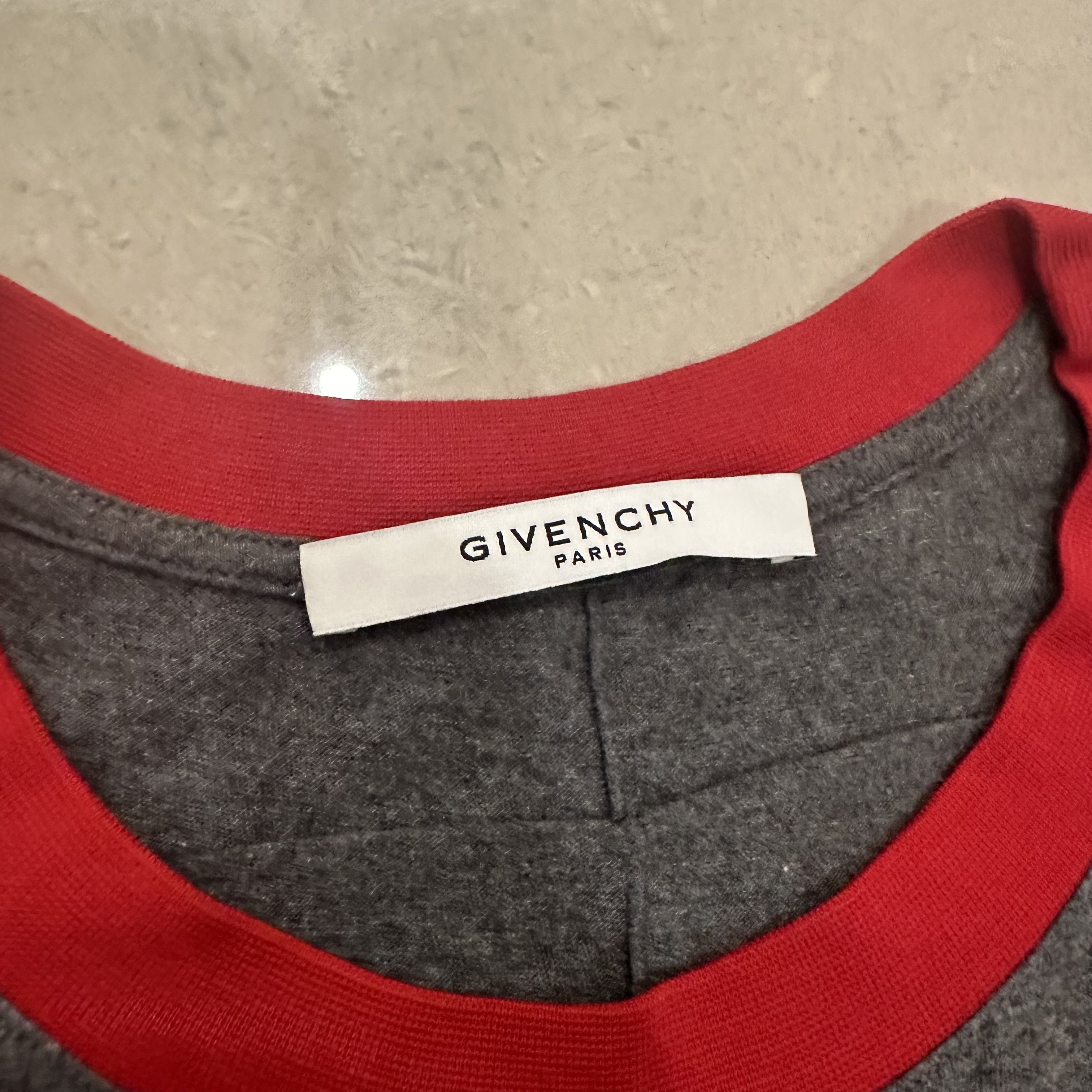 Givenchy Givenchy Tisci-Era Grey and Black Tee Star Tee Size US XL / EU 56 / 4 - 3 Thumbnail