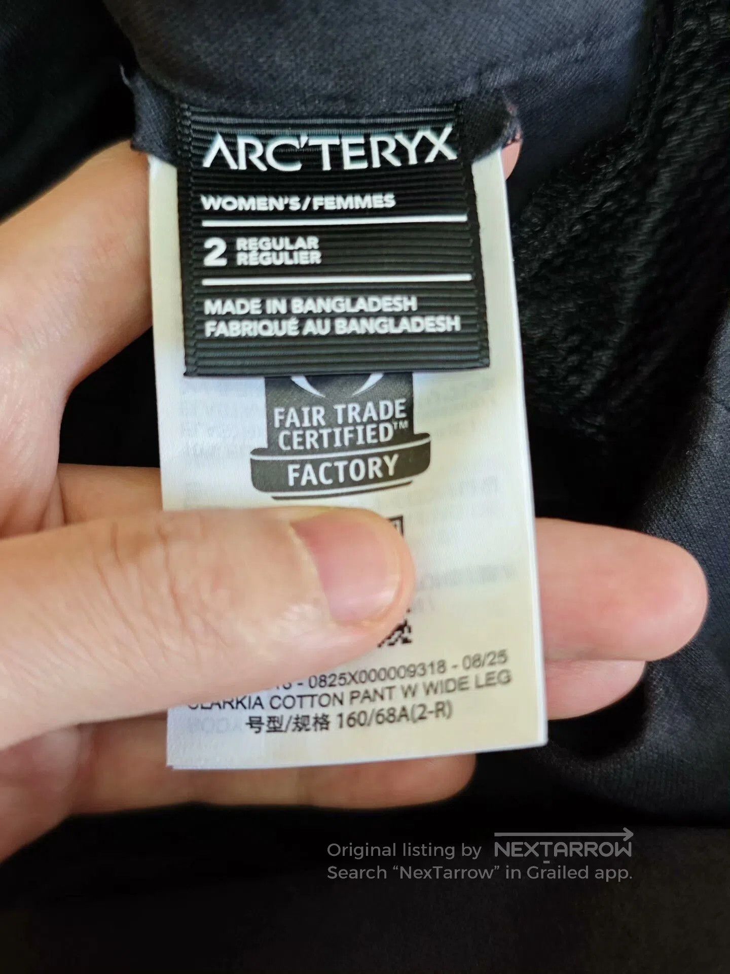 Arc'teryx Arcteryx Clarkia Cotton Wide Leg Pants. Size 25" / US 0 / IT 36 - 6 Thumbnail