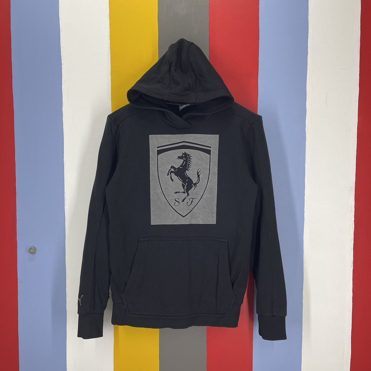 Ferrari × Puma PUMA x FERRARI Hoodie Pullover #1932/11 Size US S / EU 44-46 / 1 - 1 Thumbnail