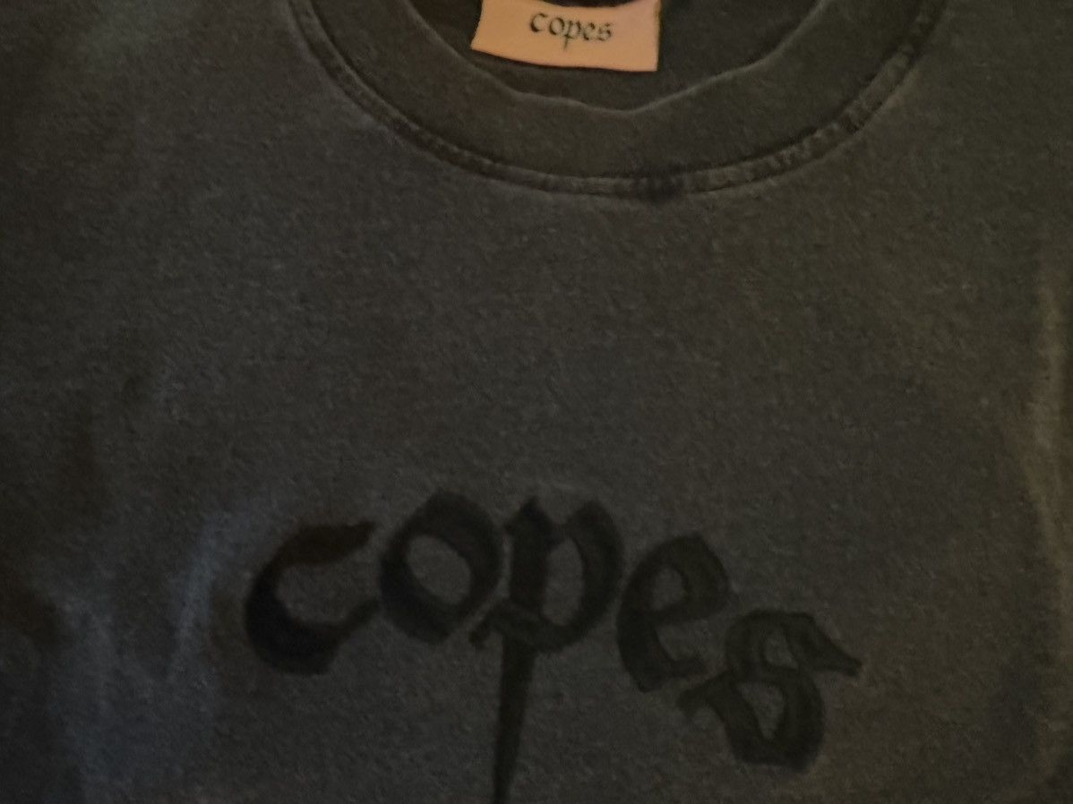 Copes Copes Embroidered Logo T-Shirt Heavyweight Vintage black Size US S / EU 44-46 / 1 - 7 Thumbnail