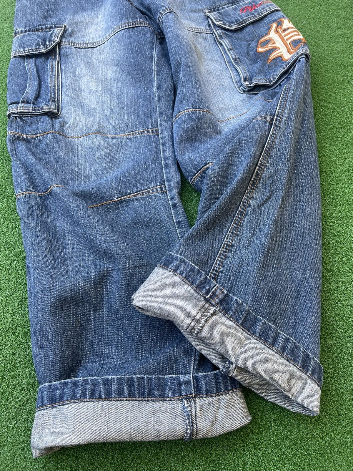 Ron Jon Surf Shop Hawaiian Piko Jeans Cargo Pants Size US 31 - 12 Thumbnail