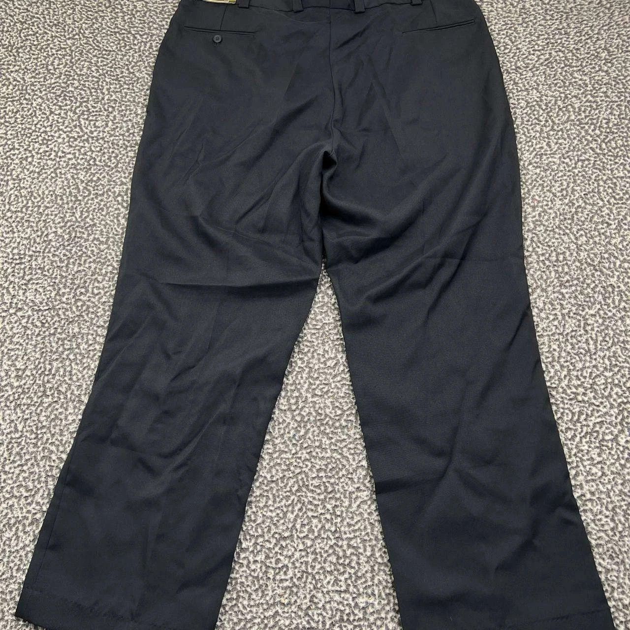 Other Edwards Dress Pants Men 42x30 Flat Front Pocket Uniform Size US 42 / EU 58 - 2 Thumbnail