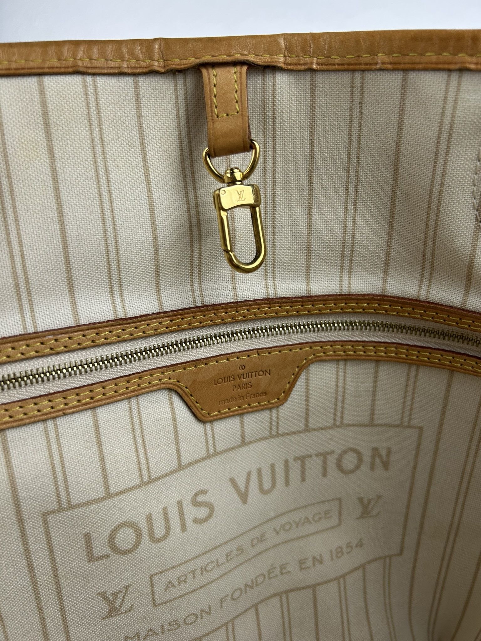 Louis Vuitton Louis Vuitton damier azur neverfull gm tote bag Size ONE SIZE - 18 Thumbnail