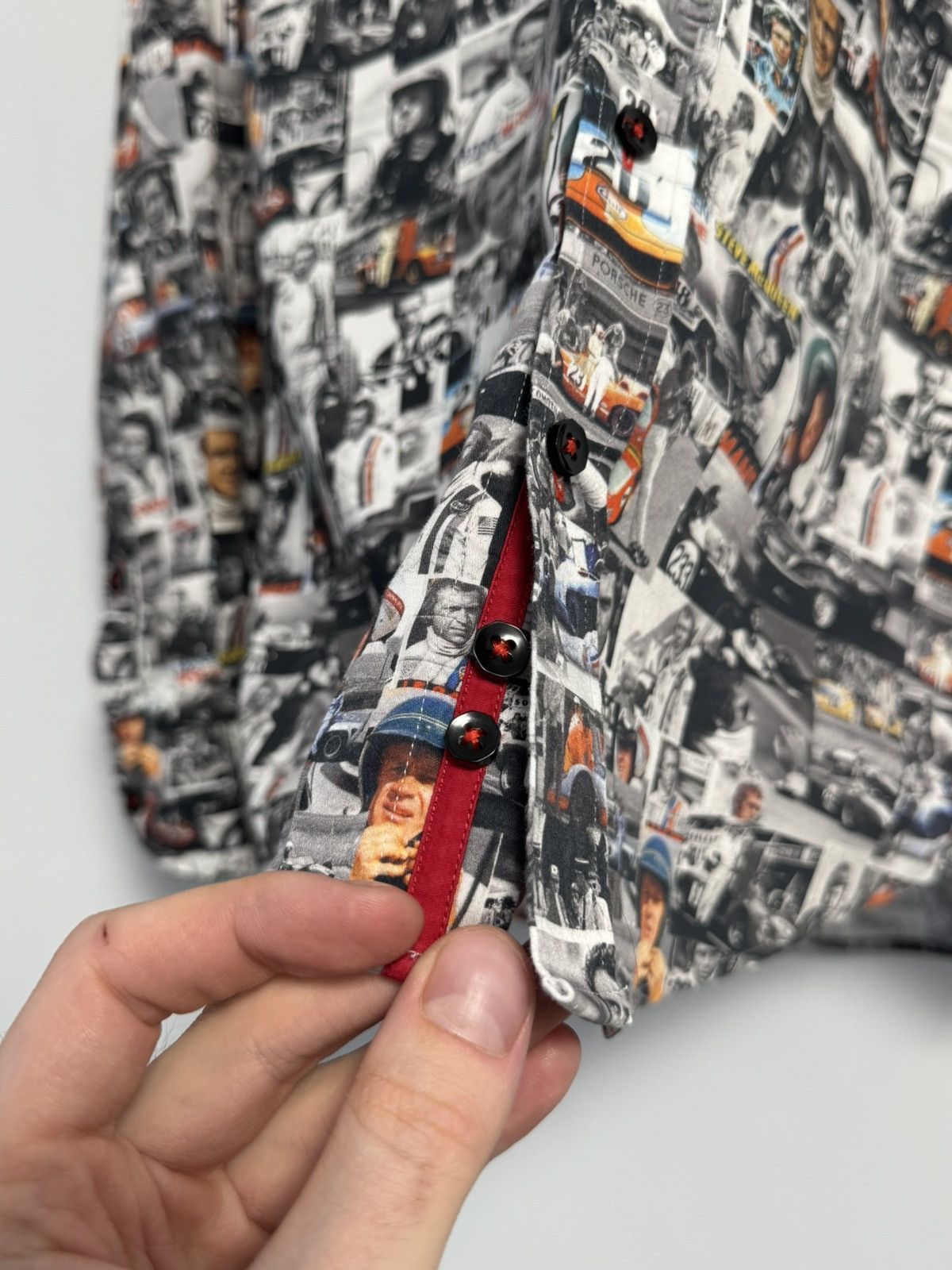 Other Claudio Lugli Couture James Dean Mens All Over Print Shirt Size US S / EU 44-46 / 1 - 11 Thumbnail