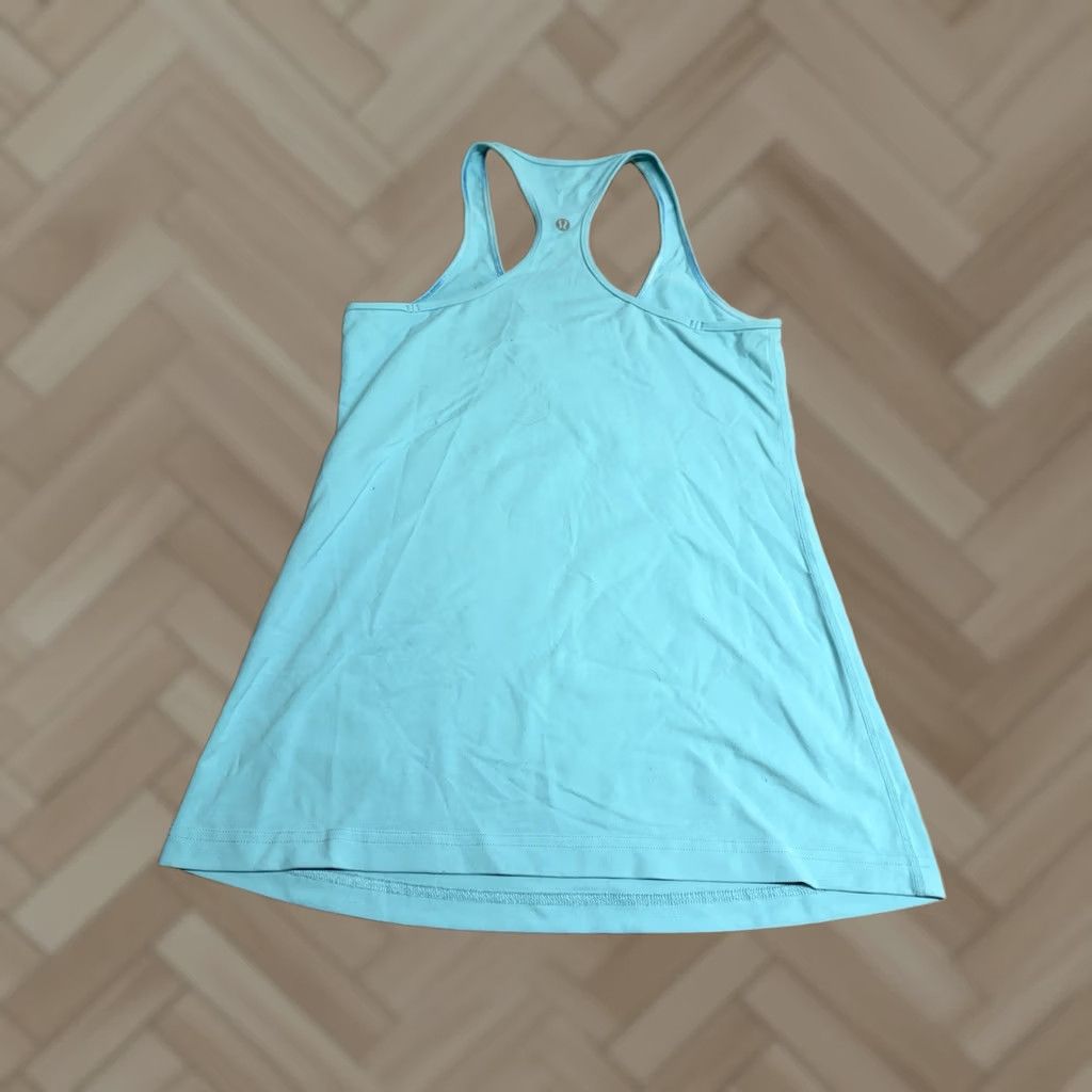 Lululemon Lululemon Tank Top Size 10 Light Blue Racerback Athletic Yoga Top Tank Women XS? No Size L / US 10 / IT 46 - 1 Thumbnail