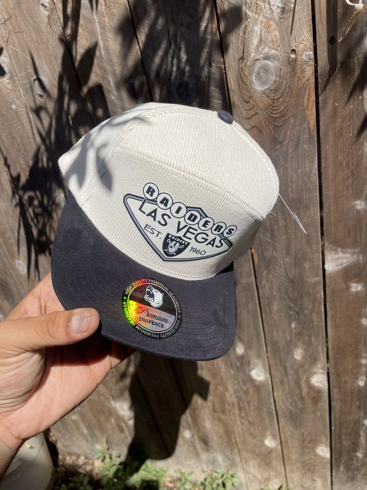 Other Las Vegas raiders custom made corduroy SnapBack hat new Size ONE SIZE - 1 Thumbnail