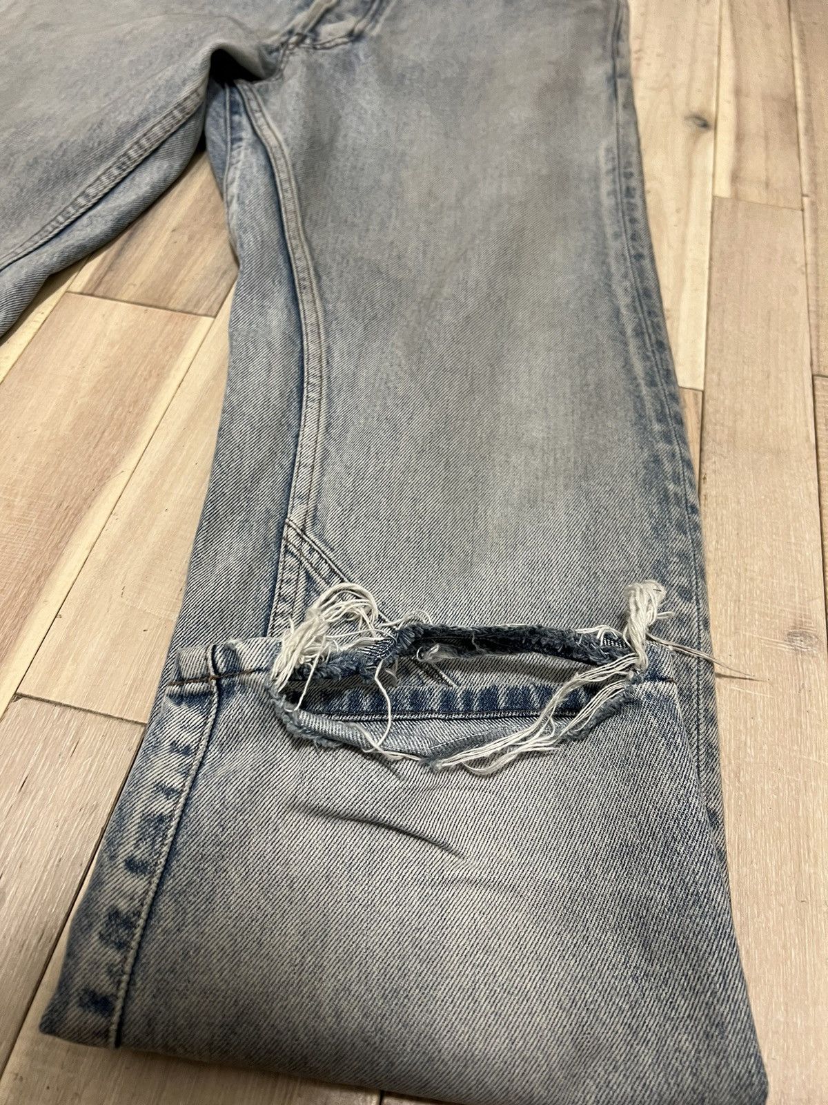 Balenciaga Balenciaga “O Leg” Jeans Size US 30 / EU 46 - 4 Thumbnail