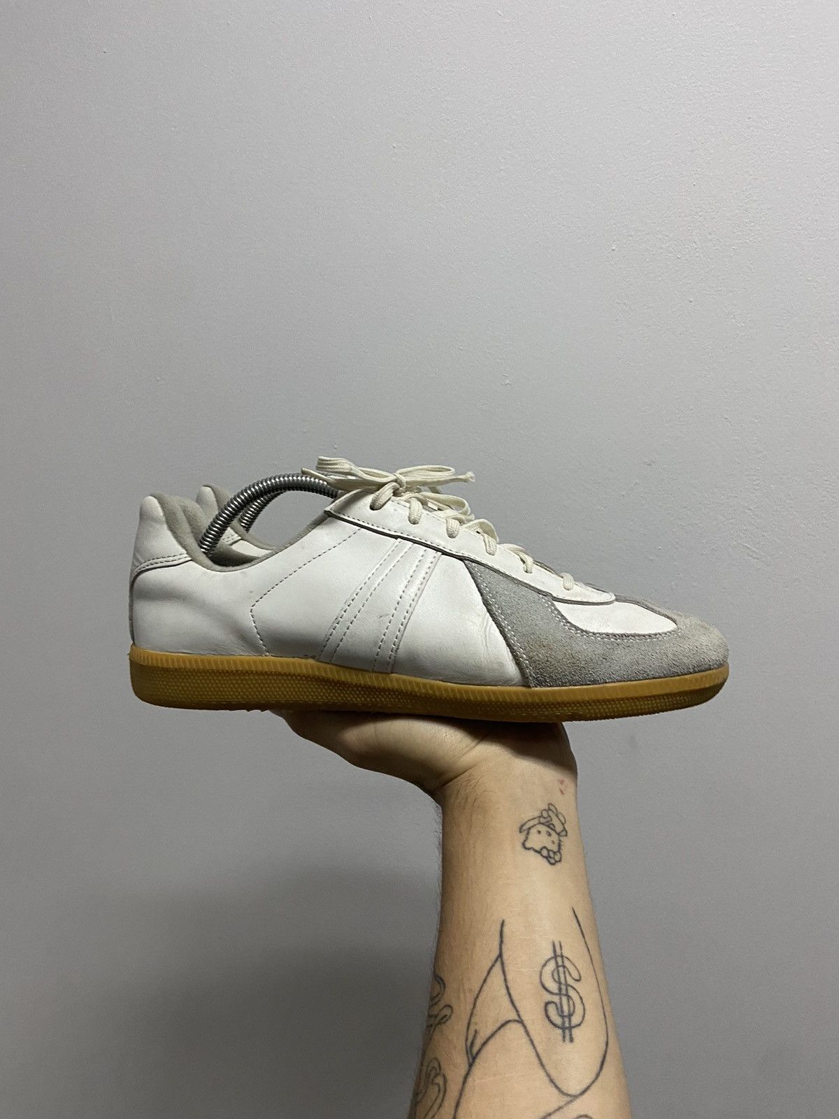 Vintage GAT BW 280 Sport Leather Trainers Vintage Shoes Sneakers Size US 10.5 / EU 43-44 - 2 Thumbnail