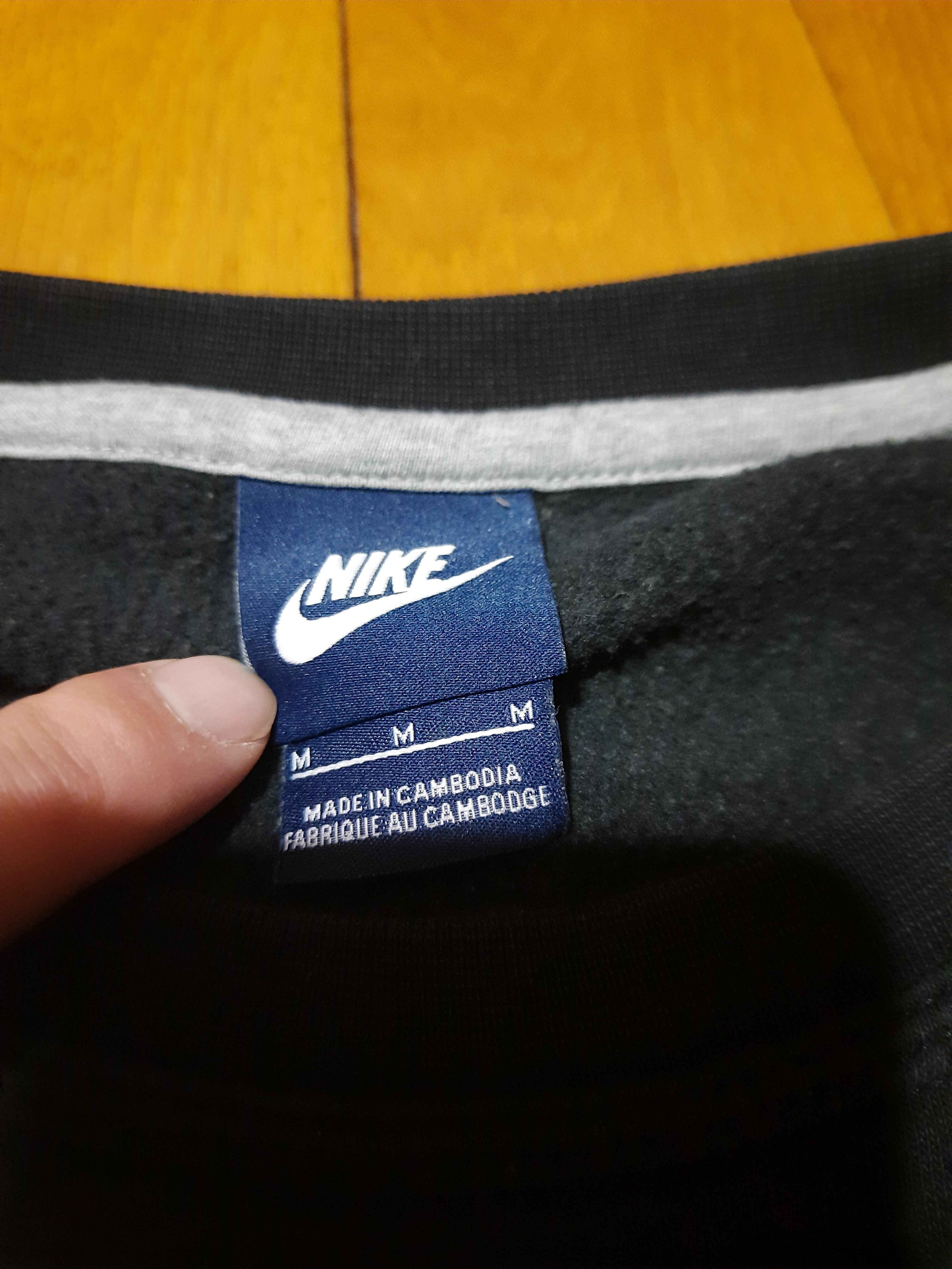 Nike × Vintage Nike Vintage Big Logo Hoodie Size US M / EU 48-50 / 2 - 4 Thumbnail