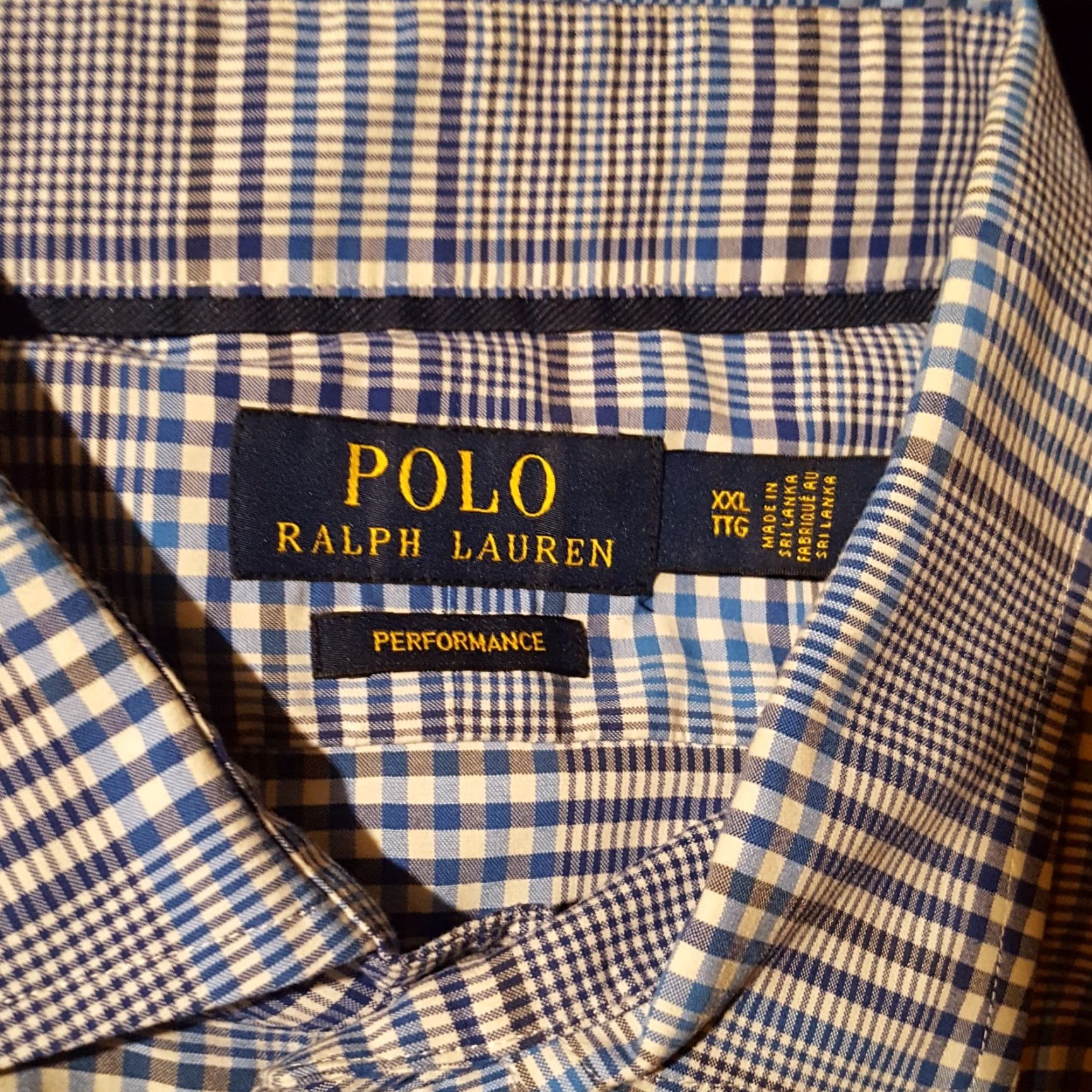 Polo Ralph Lauren Vintage Polo Ralph Lauren Men's Size 2XL Plaid Button-Up Shirt Collared Casual Preppy 90s Blue Size US XXL / EU 58 / 5 - 5 Thumbnail