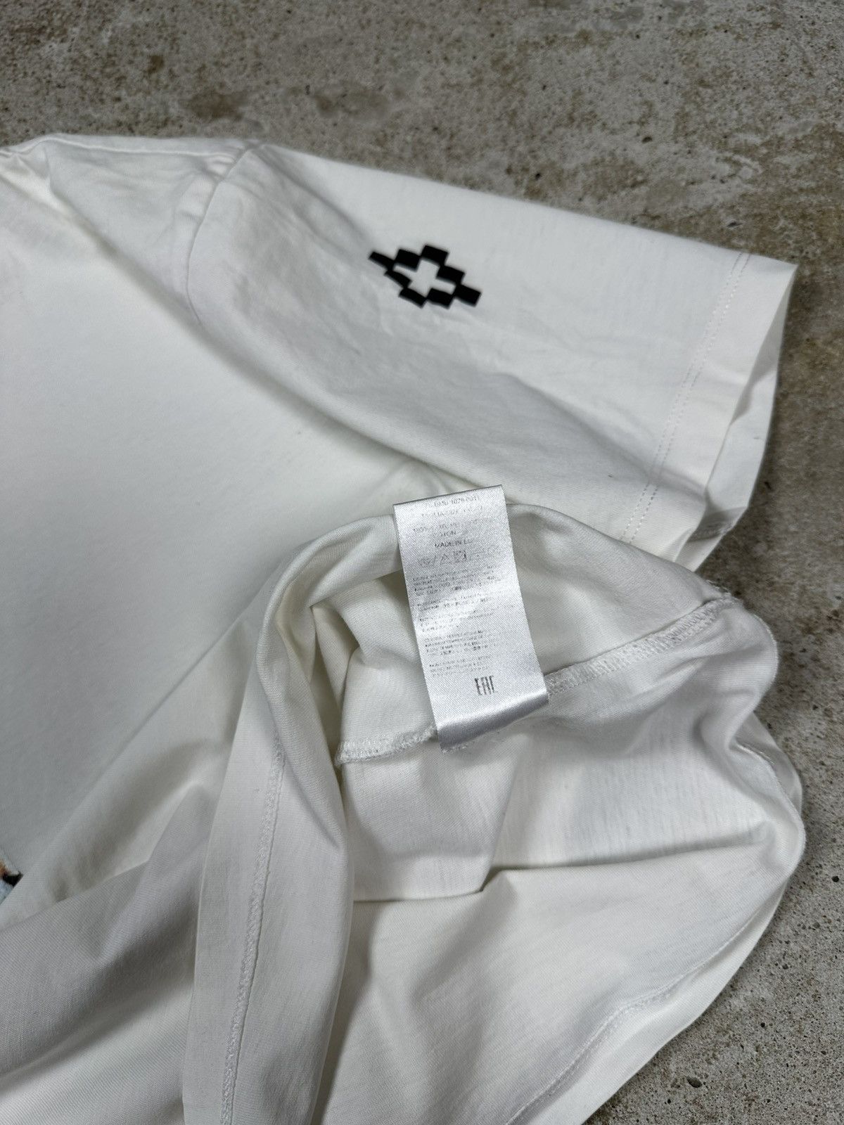 Marcelo Burlon Marcelo Burlon Wolf White T Shirt Print Tee Size US S / EU 44-46 / 1 - 11 Thumbnail