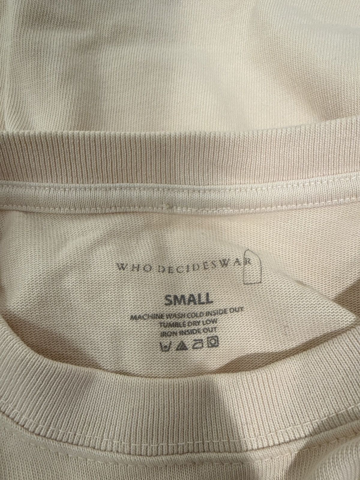Who Decides War Who Decides War EST Gee T-Shirt Cream Size US S / EU 44-46 / 1 - 3 Thumbnail