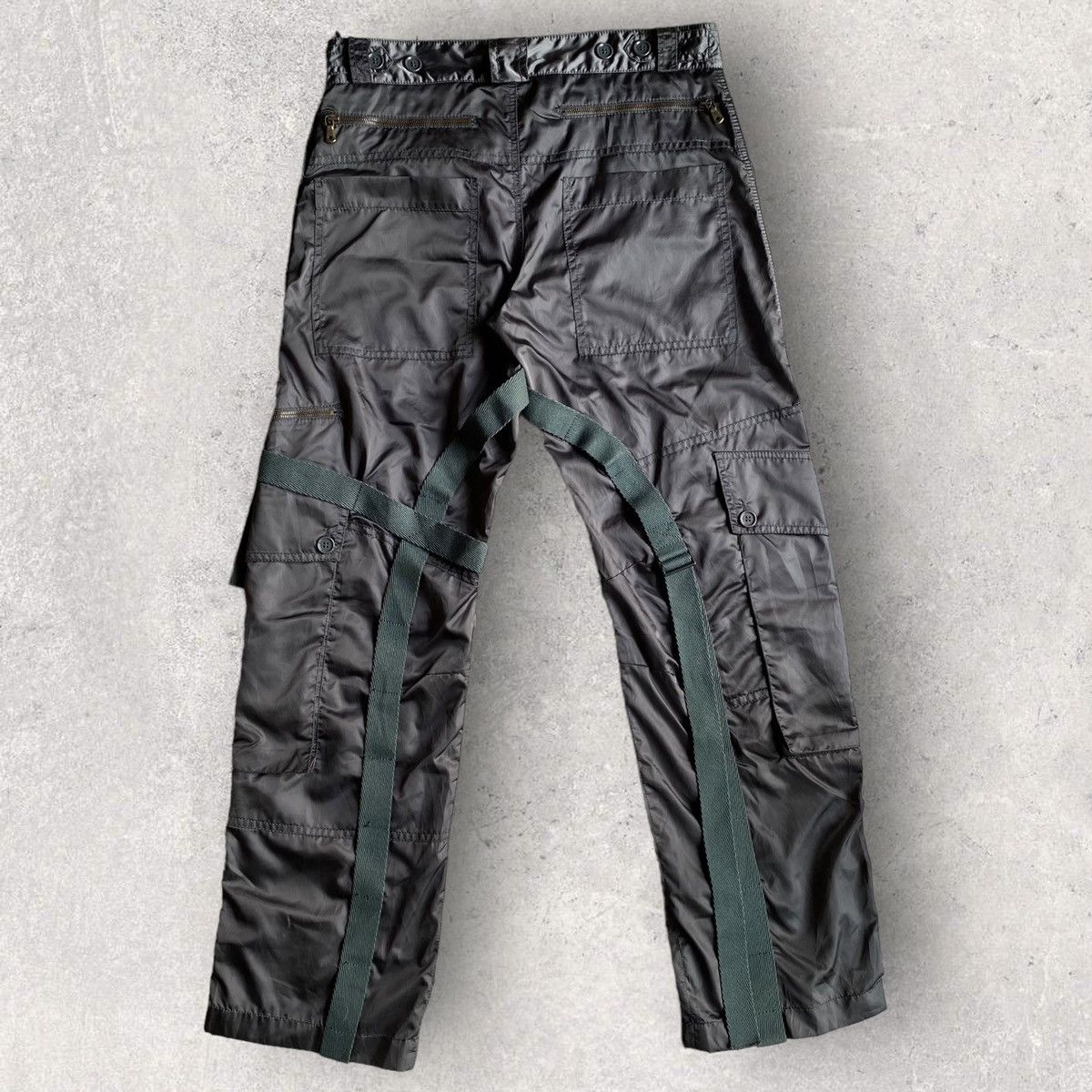 Dolce & Gabbana FW03 Runway Parachute Bondage Nylon Pants Size US 32 / EU 48 - 10 Thumbnail