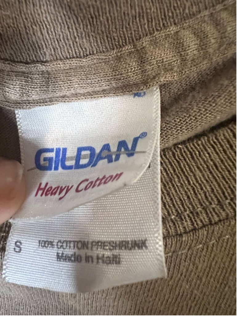 Gildan Men's Gildan Graphic T-Shirt Size S Brown Size XS / US 0-2 / IT 36-38 - 3 Thumbnail