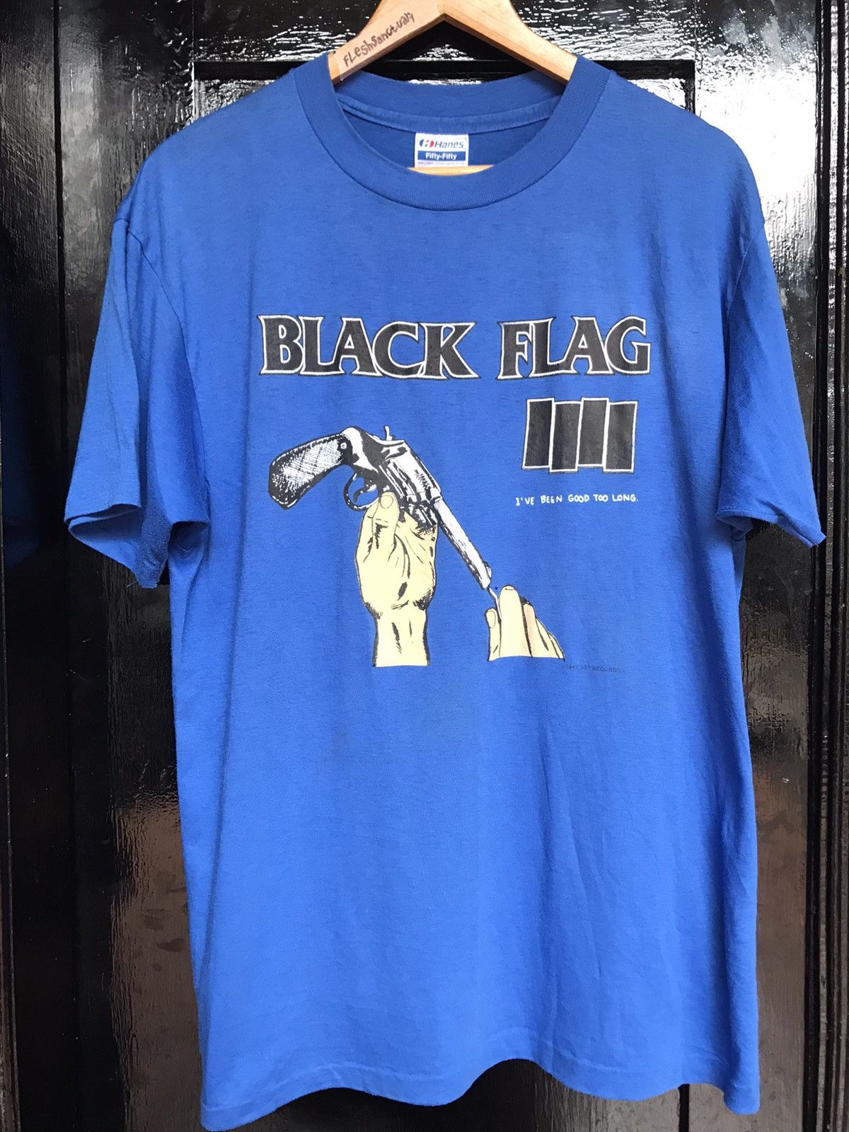 Vintage Black Flag Band T Shirt
