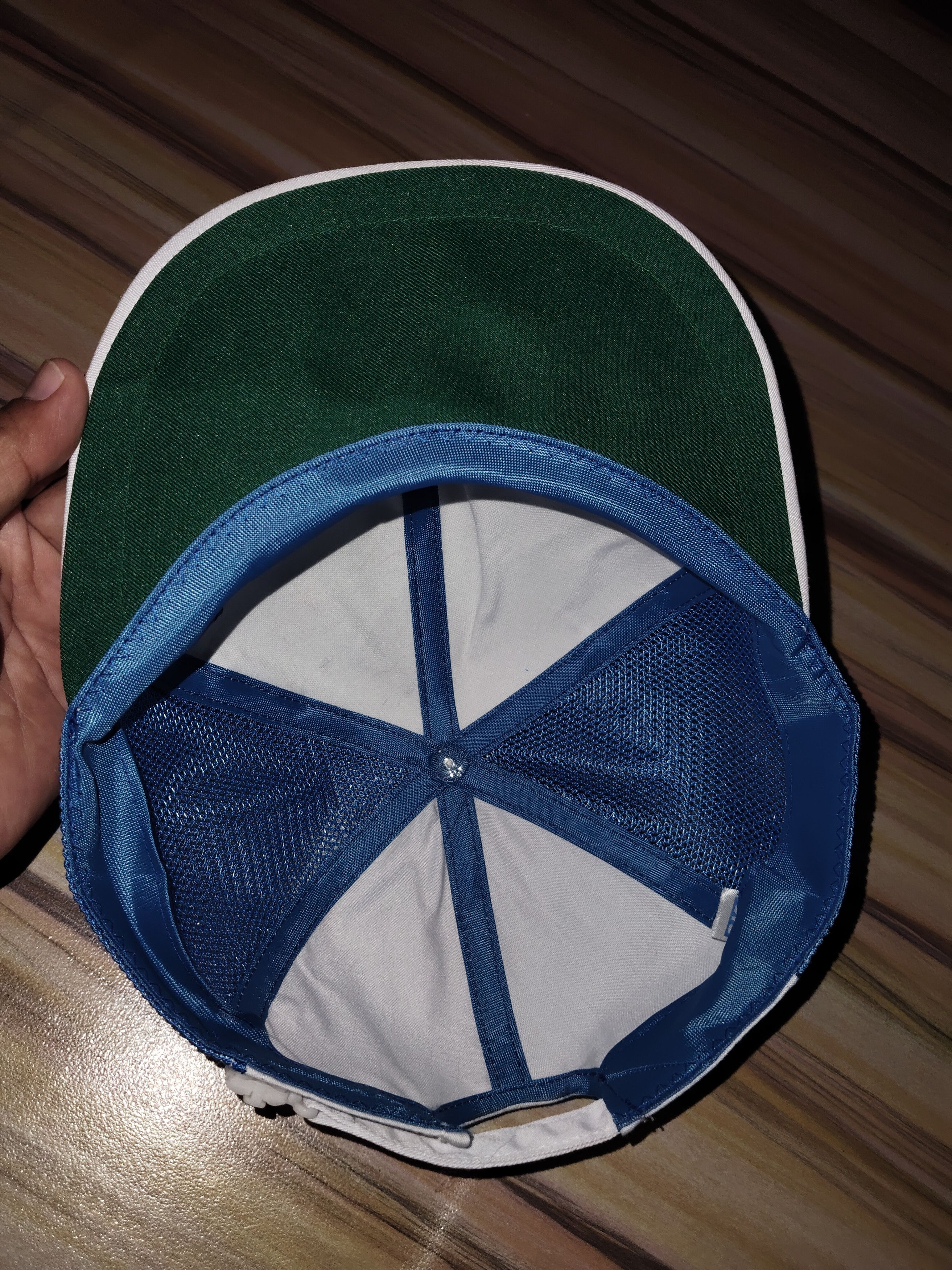 Vintage Vintage SUZUKI Half Trucker Cap Size ONE SIZE - 7 Thumbnail