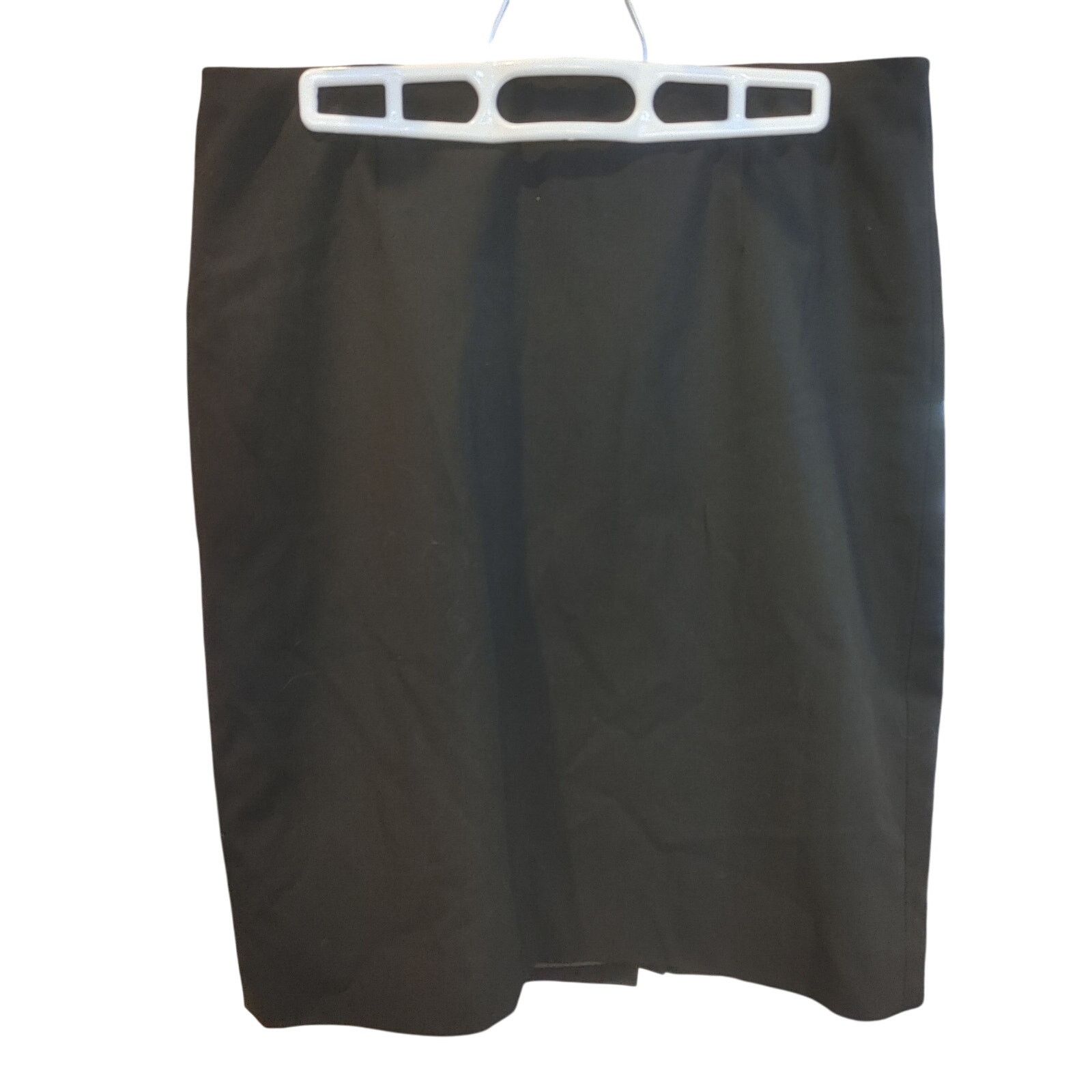 Anne Klein Anne Klein Women's 4 Black Polyester Straight Pencil Skirt Size 27" / US 4 / IT 40 - 1 Thumbnail