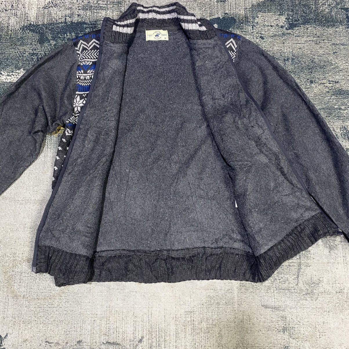 Beverly Hills Polo Club × Polo Ralph Lauren × U.S. Polo Assn. Beverly Hills Polo Club Zipper Knit Jacket Size US M / EU 48-50 / 2 - 12 Thumbnail