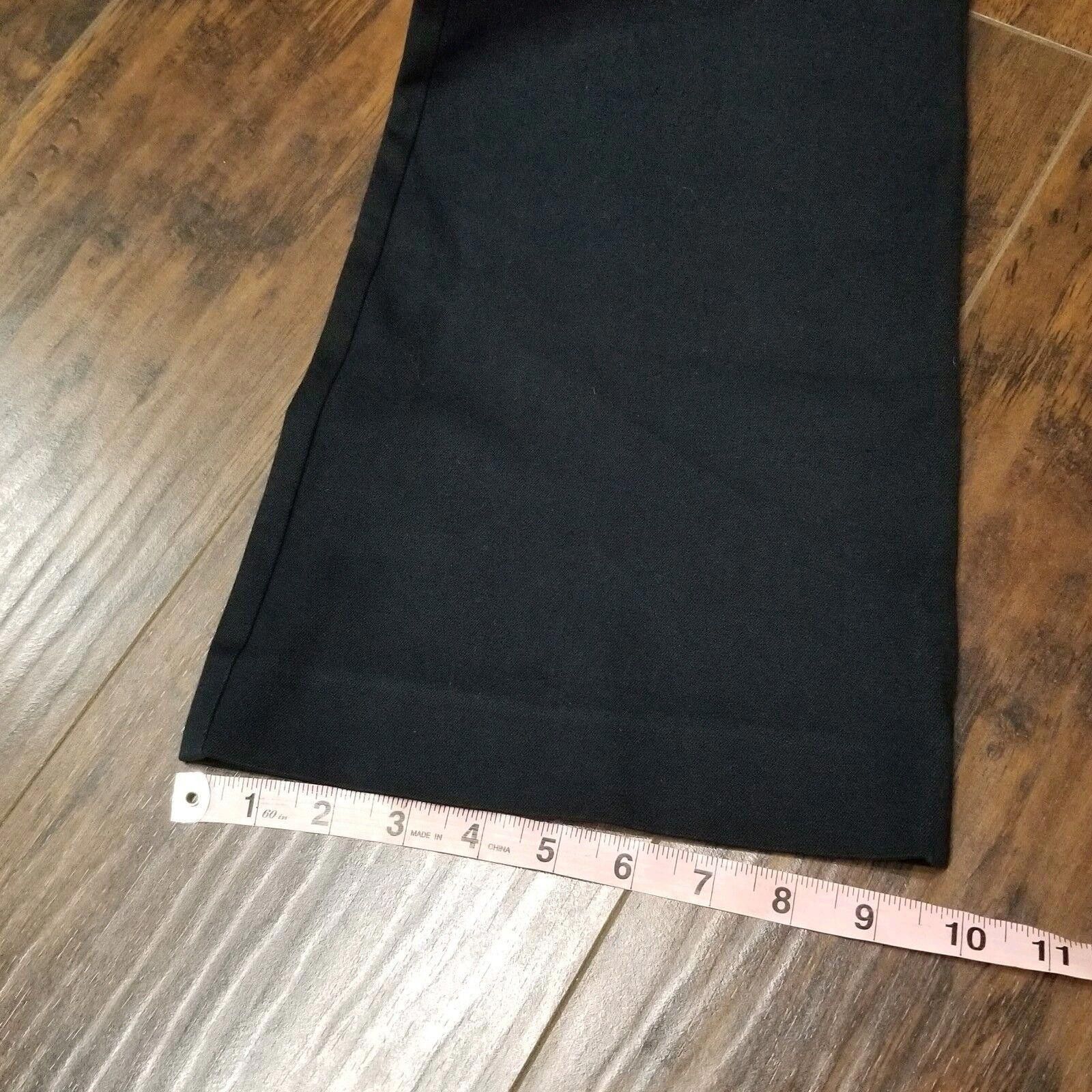 Andrew St. John St. John Sport Dress Pants Size 10 Black Boot Cut Zipper Size 32" / US 10 / IT 46 - 7 Thumbnail