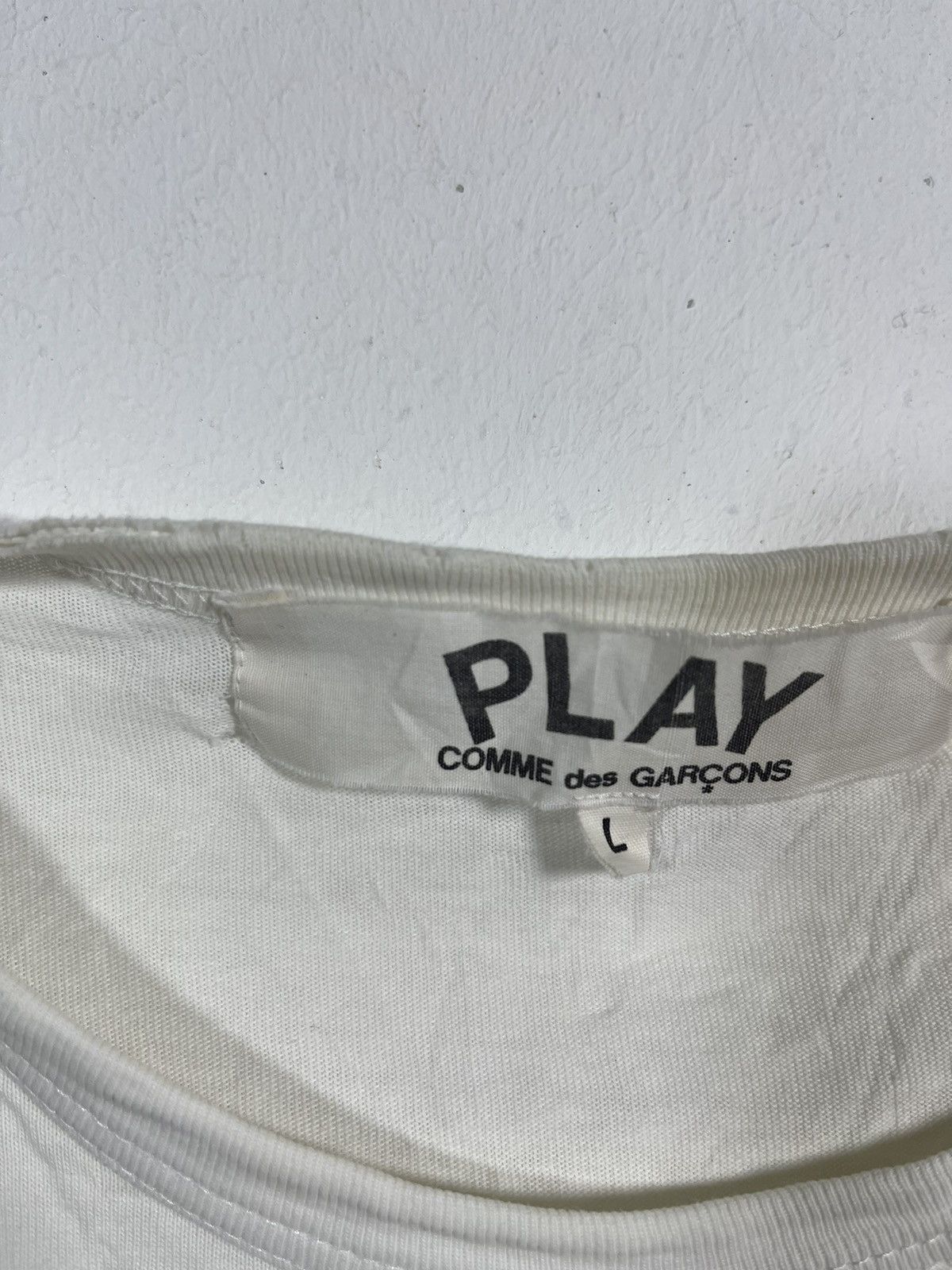 Comme des Garcons × Junya Watanabe × Vintage Vintage Basic Tee Comme Des Garcons Size US L / EU 52-54 / 3 - 3 Thumbnail