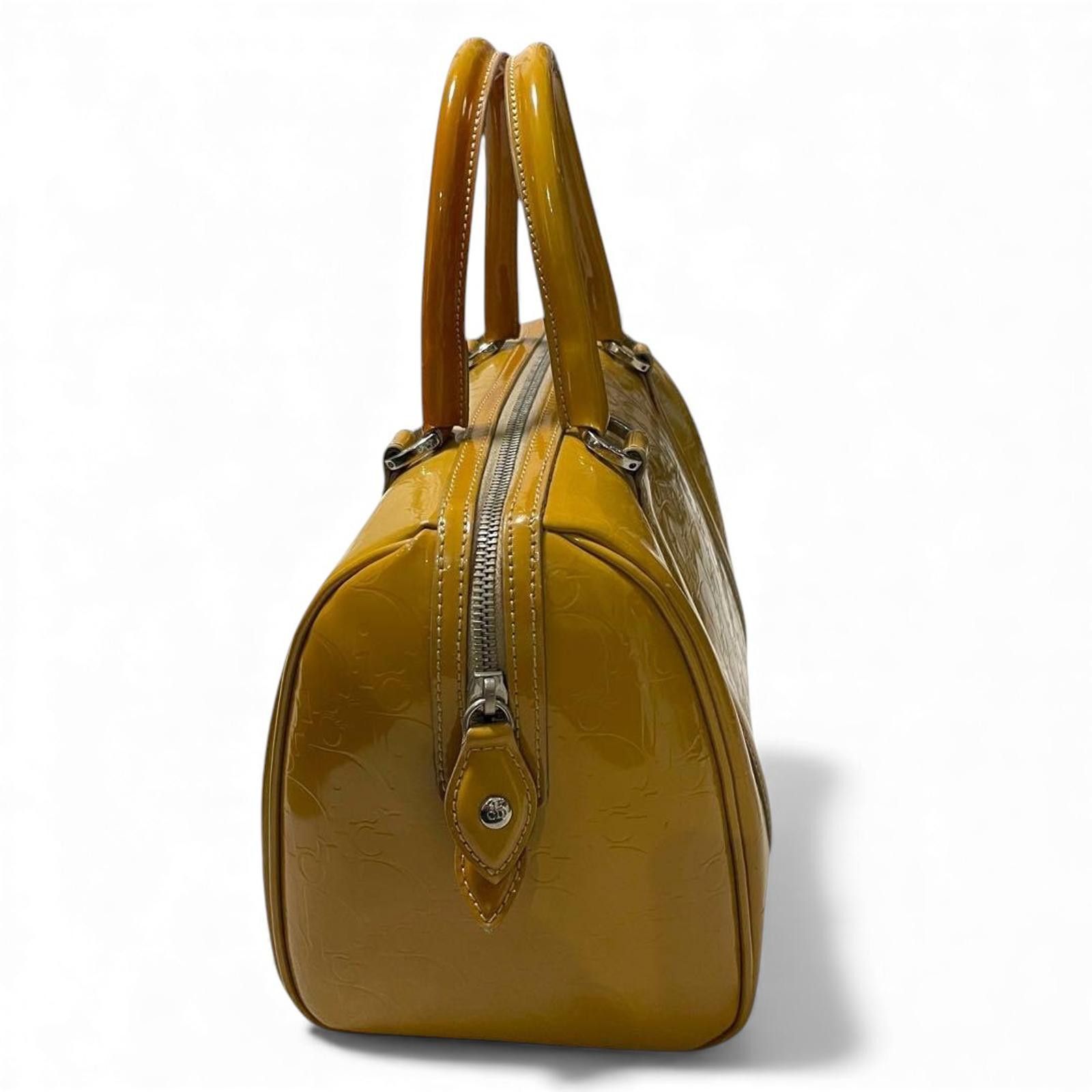 Louis Vuitton Louis Vuitton - Mustard Yellow Vernis Leather Handbag Size ONE SIZE - 2 Thumbnail