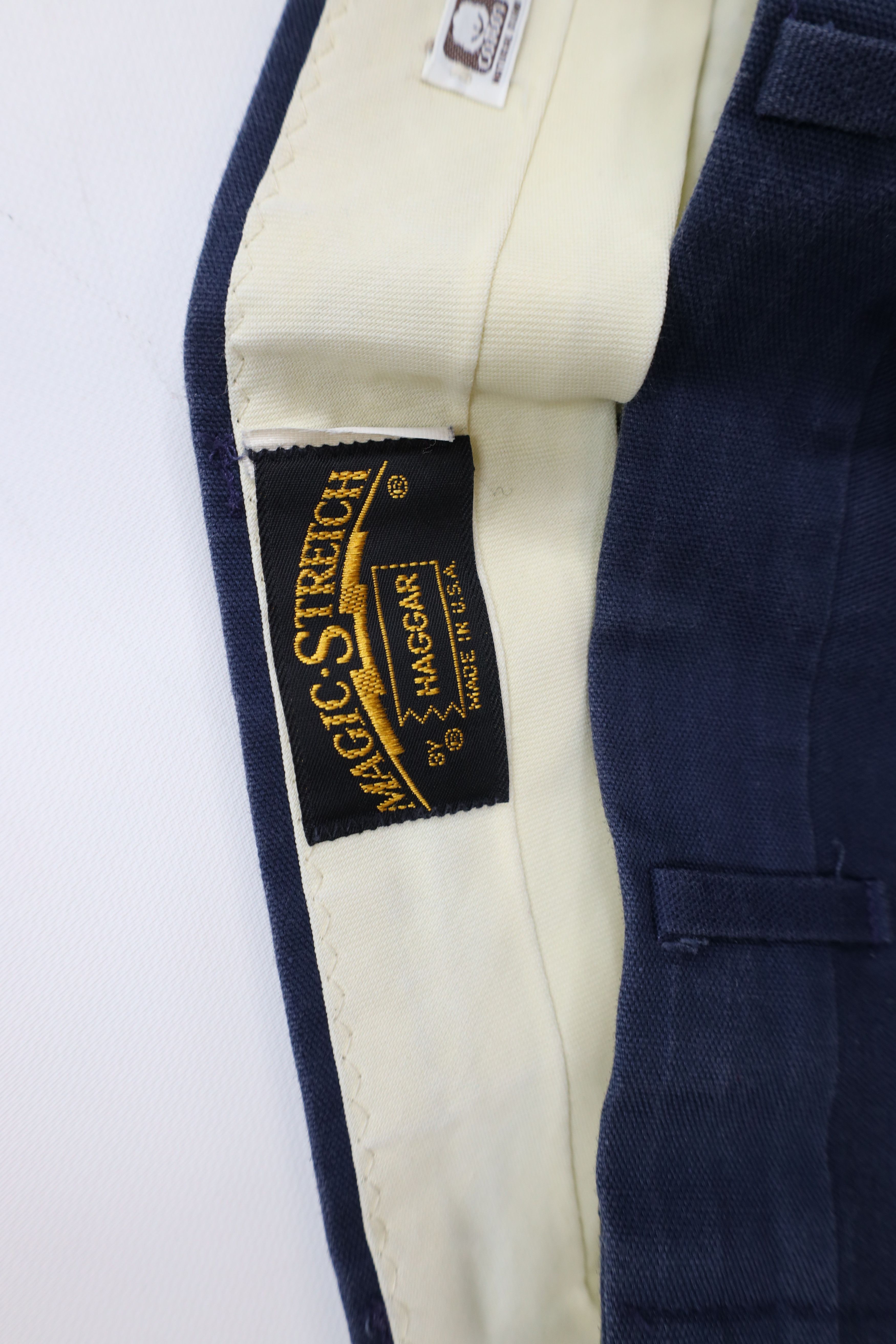 Vintage Vintage 70s Streetwear Flared Wide Leg Chino Pants Blue USA Size US 32 / EU 48 - 9 Thumbnail
