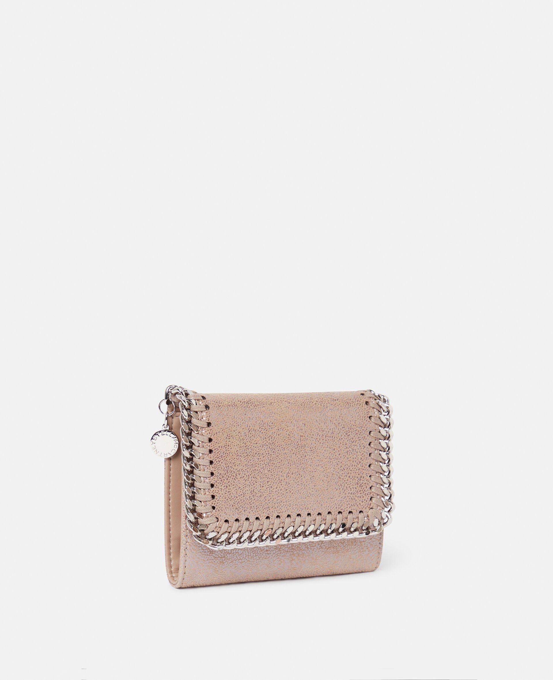Stella McCartney o1s22i1n1024 Size: OS / Small Falabella Wallet in Beige Size ONE SIZE - 1 Thumbnail