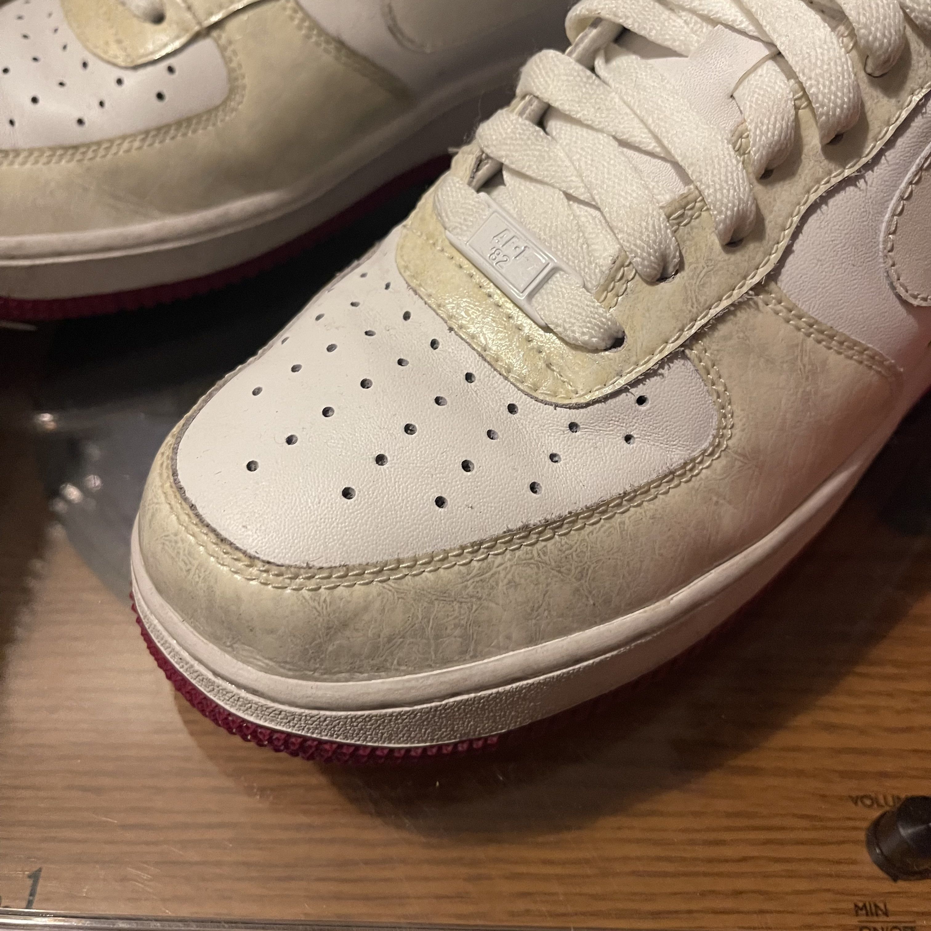 Nike × Vintage 2007 Nike Air Force 1 Rave Pink Size US 9 / IT 39 - 3 Thumbnail