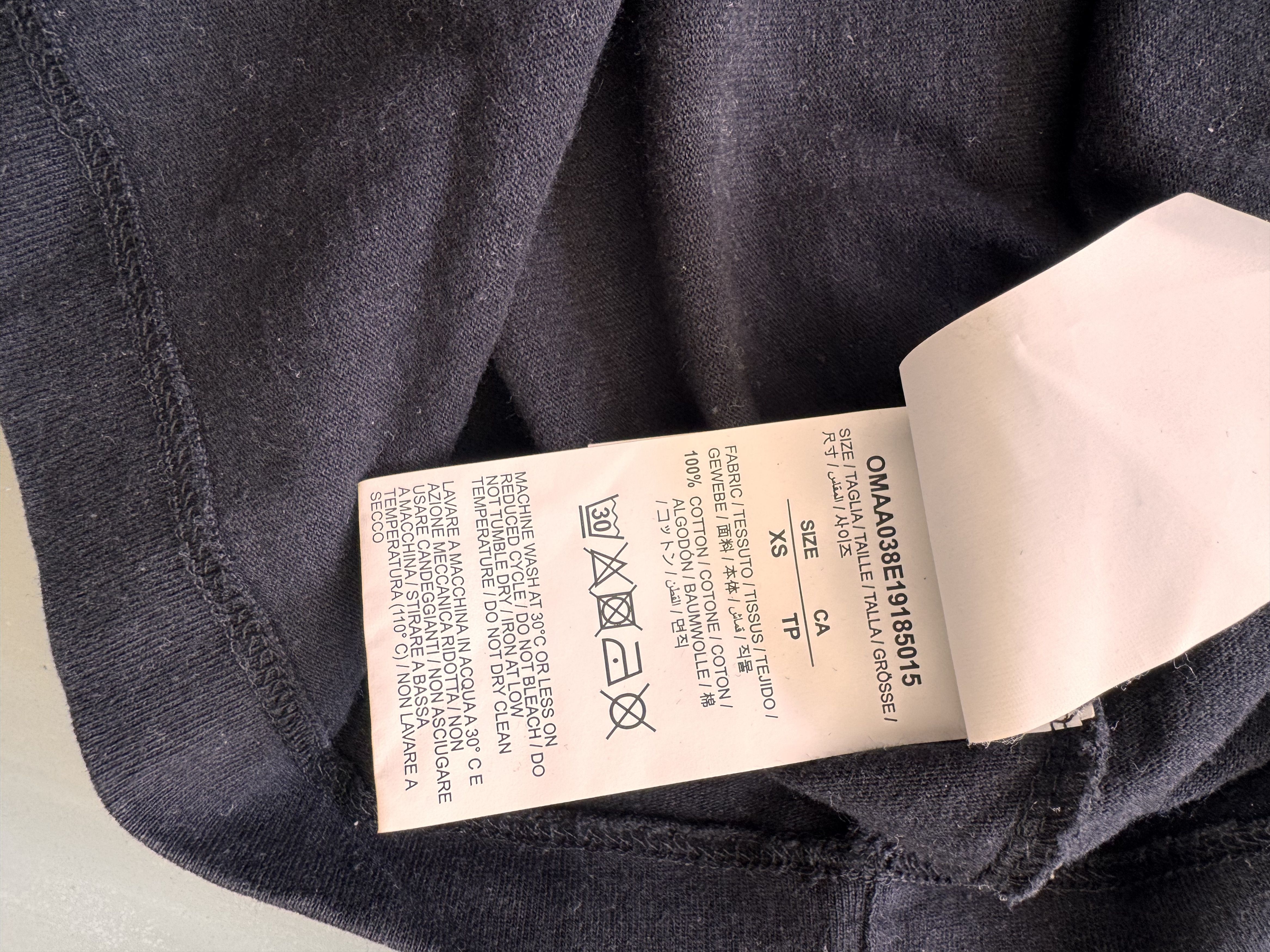 Off-White “Waterfall” Graphic Oversized T-Shirt