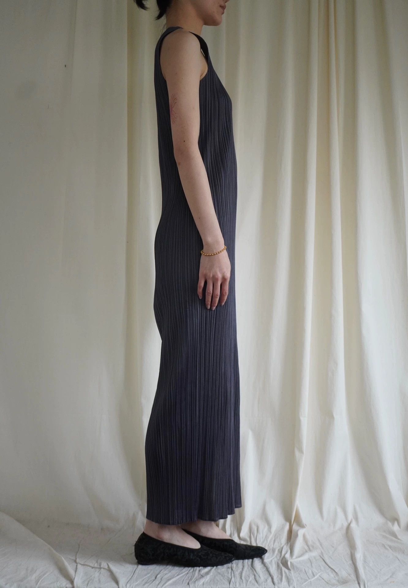 Issey Miyake Issey Miyake 1994 PP Single Slit Vest Dress Size ONE SIZE - 7 Thumbnail