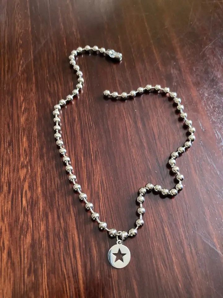 Jewelry × Vintage Harajuku Cute Star Pentagram Pendant Necklaces Punk Rock Size ONE SIZE - 1 Thumbnail