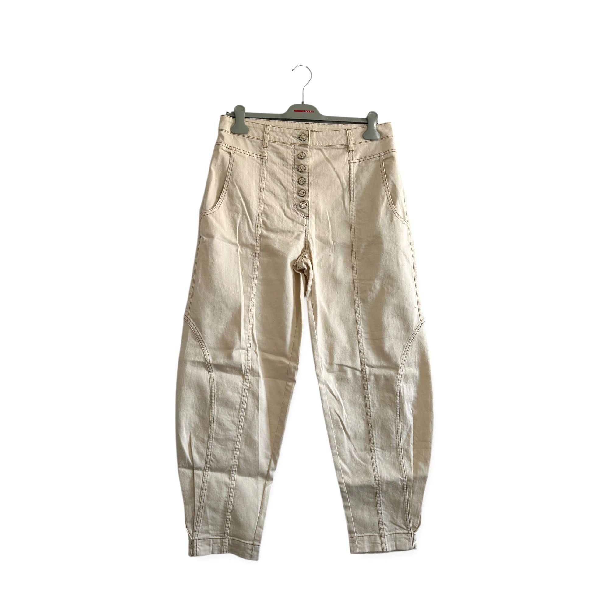 Ulla Johnson Brodie Jeans Cream Size 8 New with tag MSRP