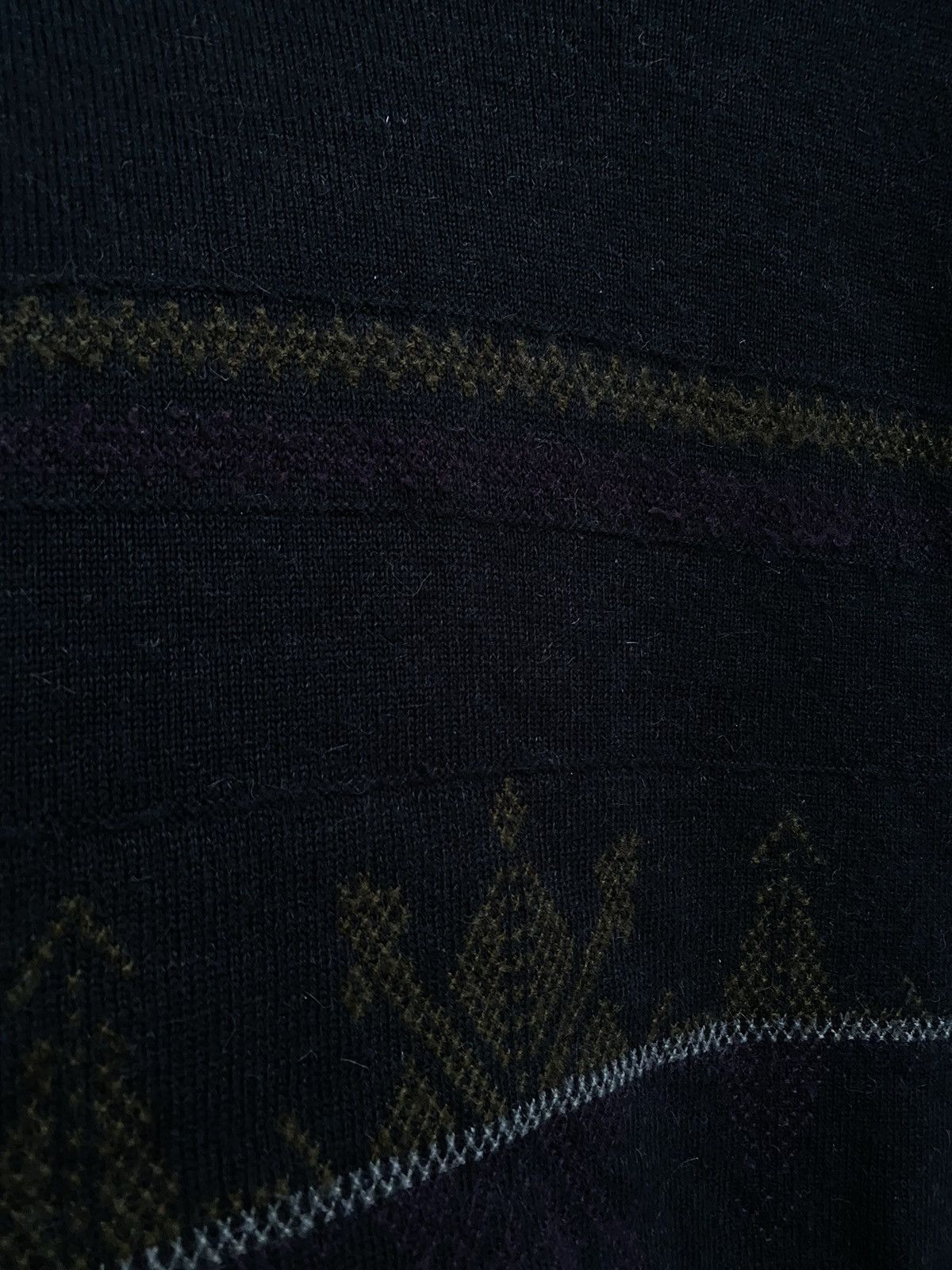 Yves Saint Laurent 90’s YSL Sweater Wool Vintage Yves Saint Laurent Sweatshirt Size US XL / EU 56 / 4 - 20 Thumbnail