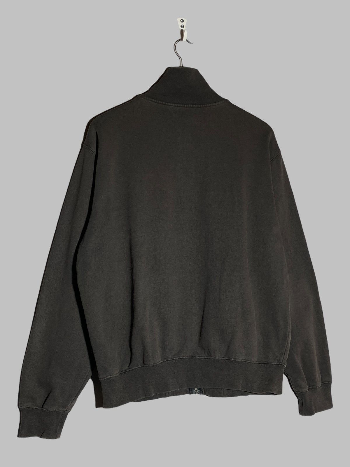 Carhartt 🔥 00s CARHARTT VINTAGE FADED BLACK ZIP SWEATSHIRT WORKWEAR Size US L / EU 52-54 / 3 - 16 Thumbnail