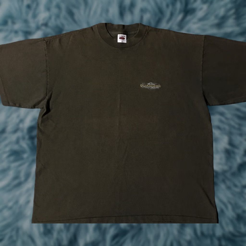 Ocean Pacific VINTAGE Quiksilver Shirt XL Green 90s Surf Skate Grunge Logo Ocean Pacific Men Short Sleeve Graphic Tee Size US XL / EU 56 / 4 - 1 Thumbnail