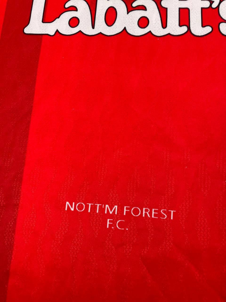 Umbro Umbro Nottingham Forest 1996 1997 Home Shirt Soccer Jersey Size US XL / EU 56 / 4 - 6 Thumbnail