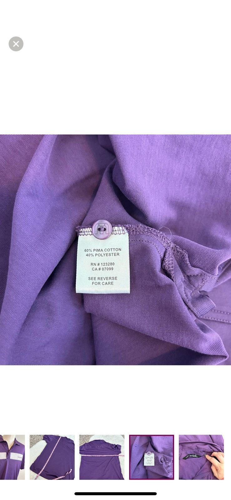 TravisMathew Travis Mathew XXL purple golf polo shirt Size US XXL / EU 58 / 5 - 5 Thumbnail