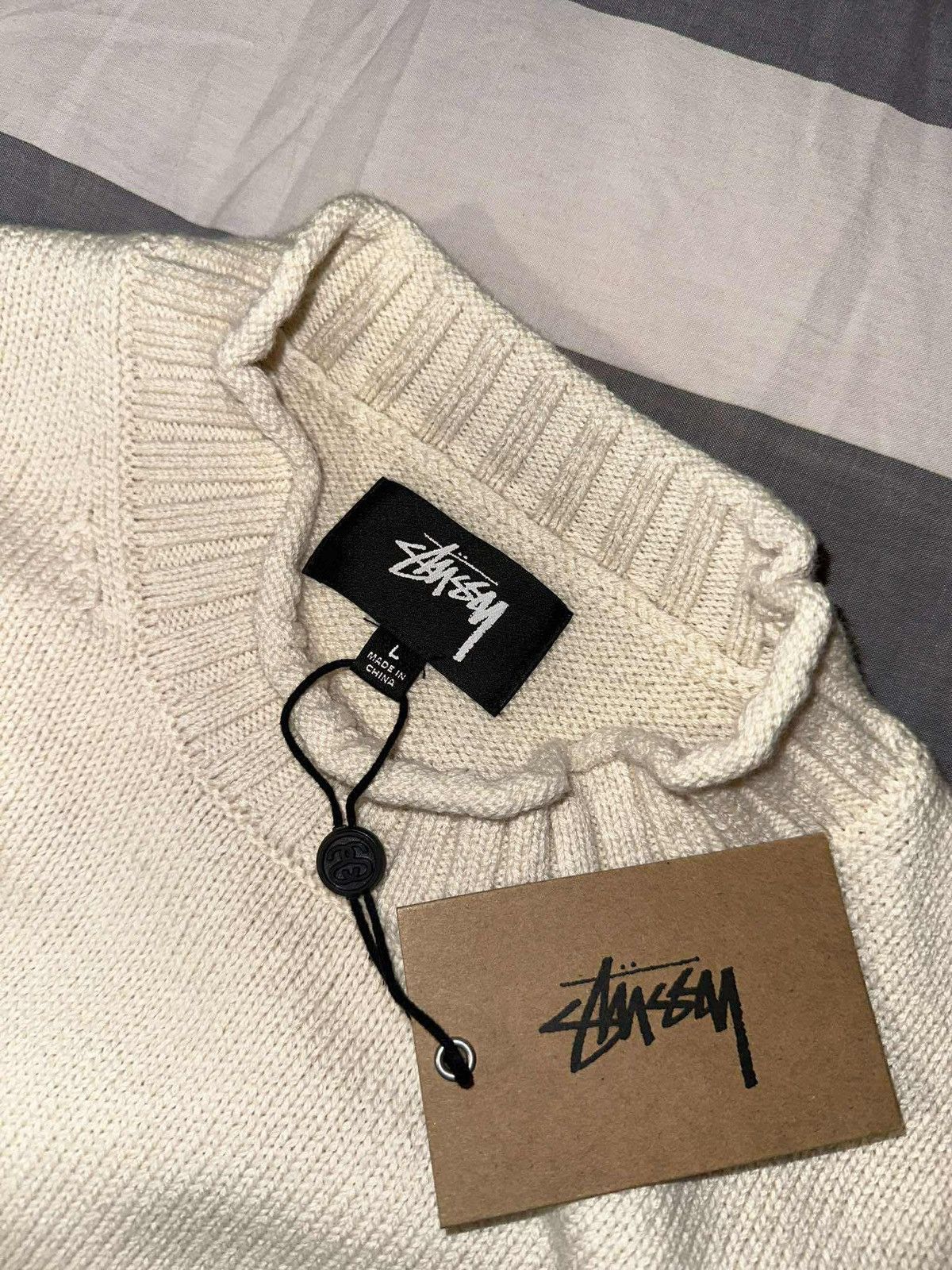Stussy Stussy Surfman Mock Sweater Boxy 2025 2056 Size US L / EU 52-54 / 3 - 5 Thumbnail