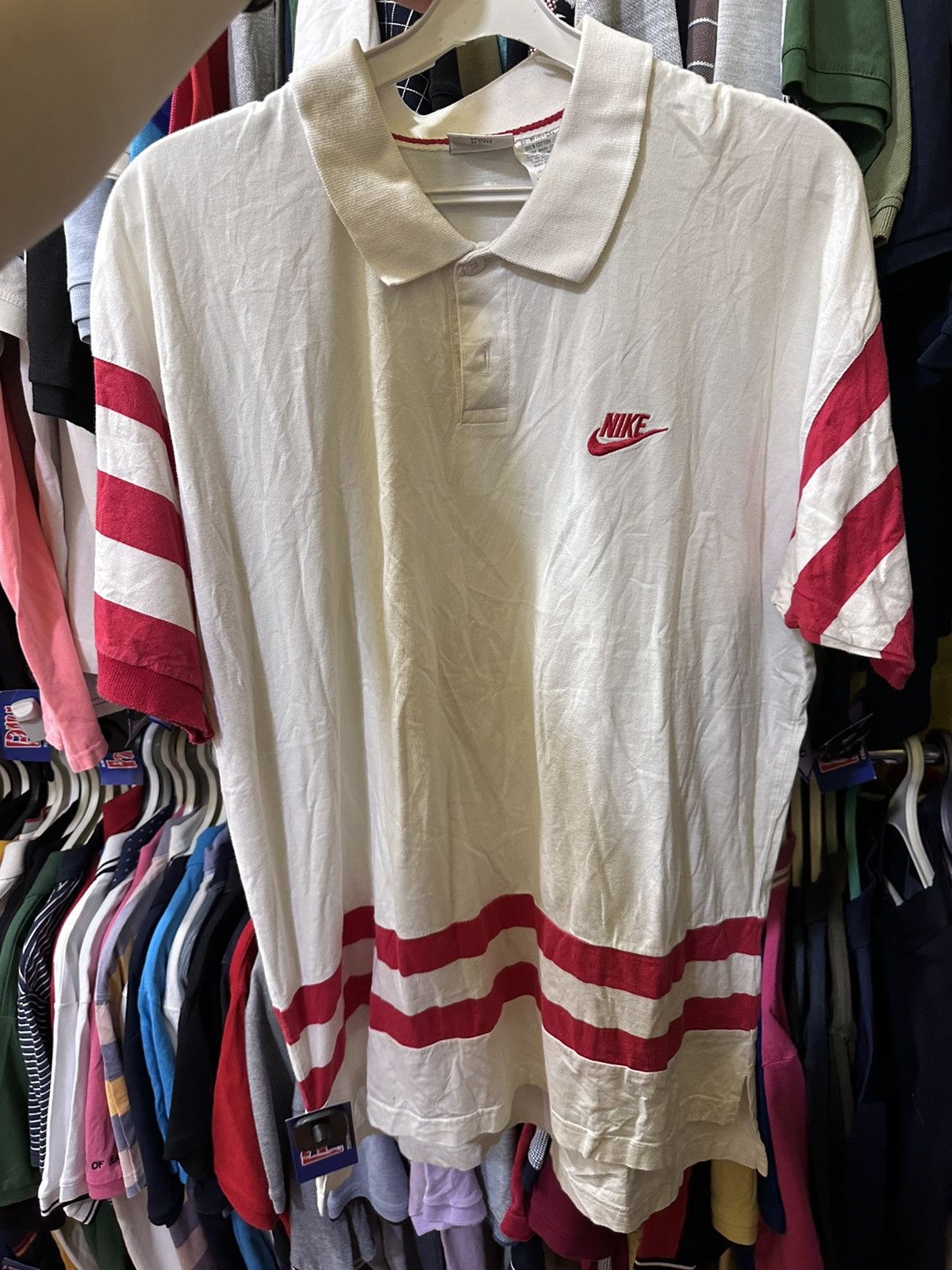 Vintage Vintage Nike Supreme Court polo size L logo Size US L / EU 52-54 / 3 - 1 Thumbnail