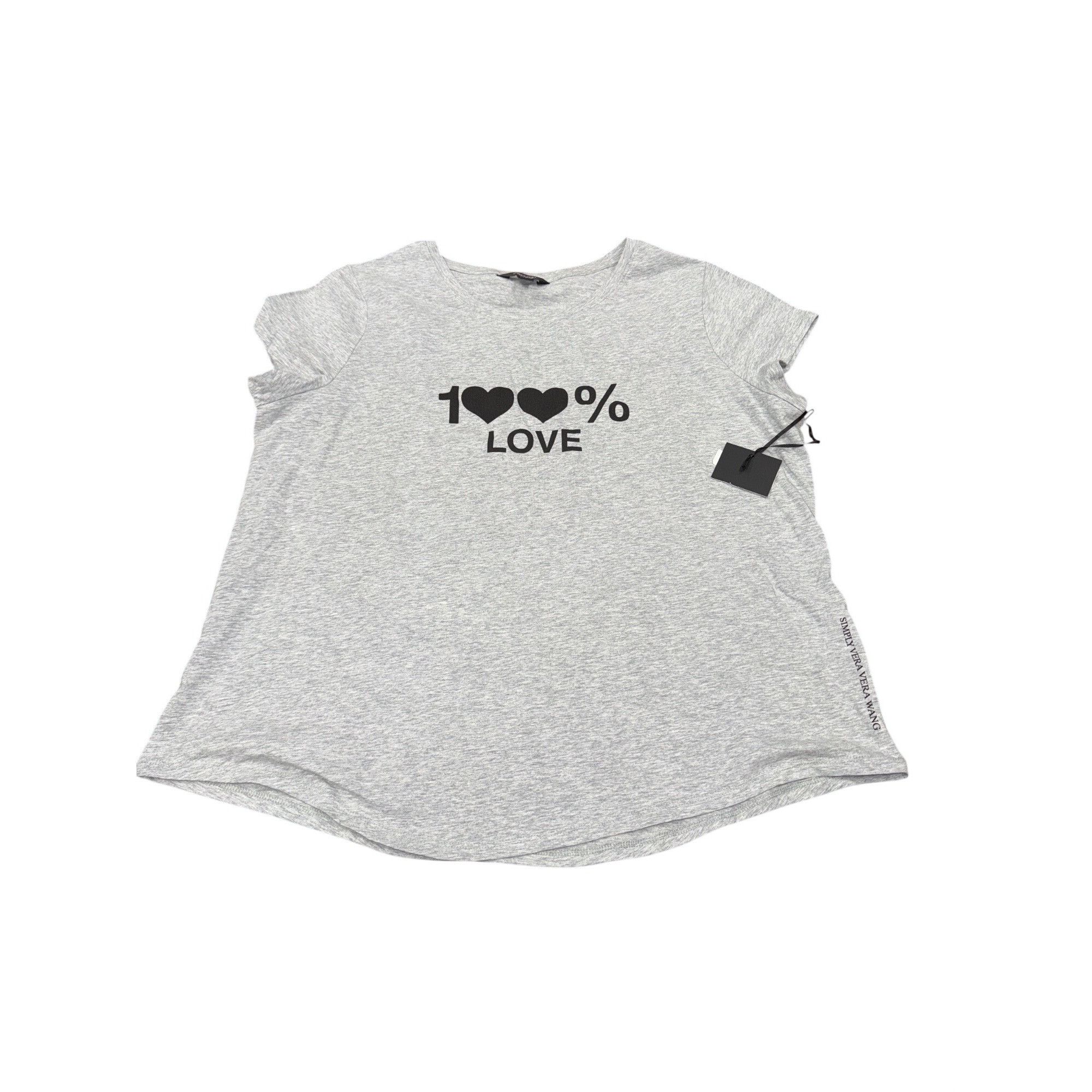 Vera Wang Petite Simply Vera Vera Wang Pride Graphic Tee, Women's, Siz Size XXL / US 16-18 / IT 52-54 - 3 Thumbnail