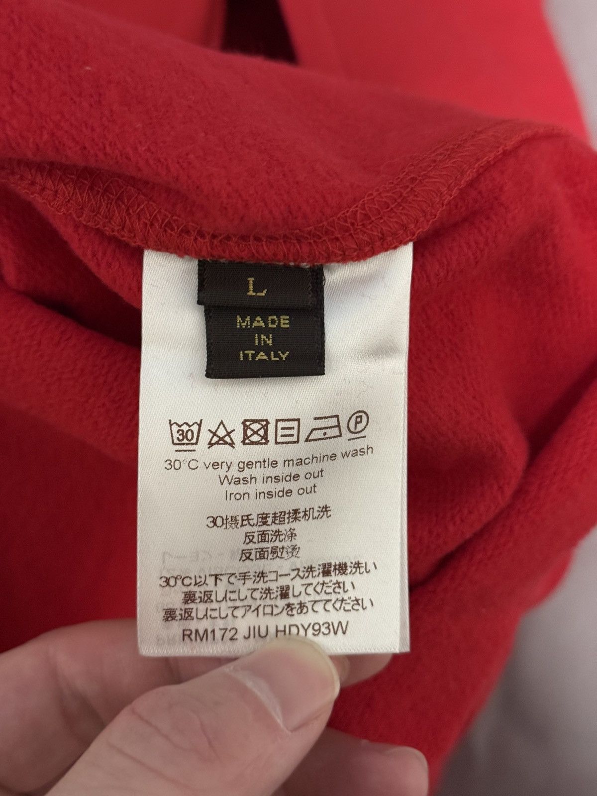 Louis Vuitton × Supreme Supreme Louis Vuitton arc logo crewneck Size US L / EU 52-54 / 3 - 4 Thumbnail