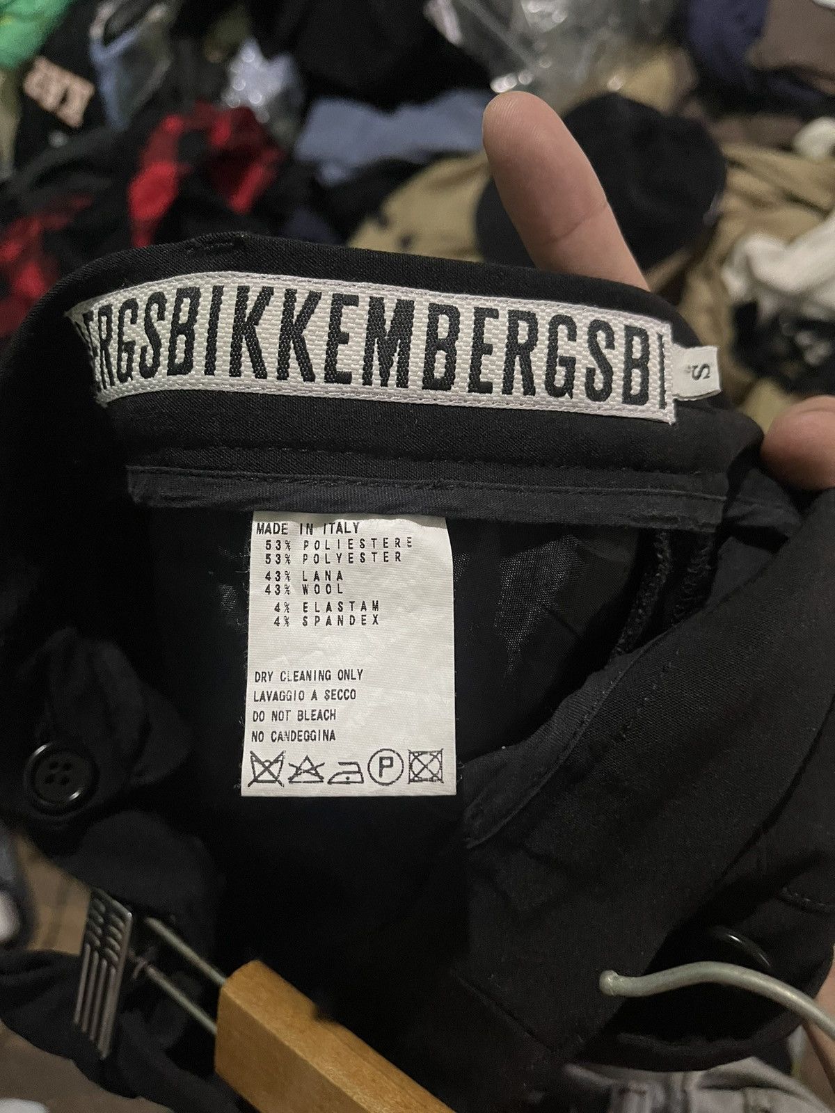Dirk Bikkembergs 90s dirk bikkembergs nylon wool trousers Size US 32 / EU 48 - 8 Thumbnail