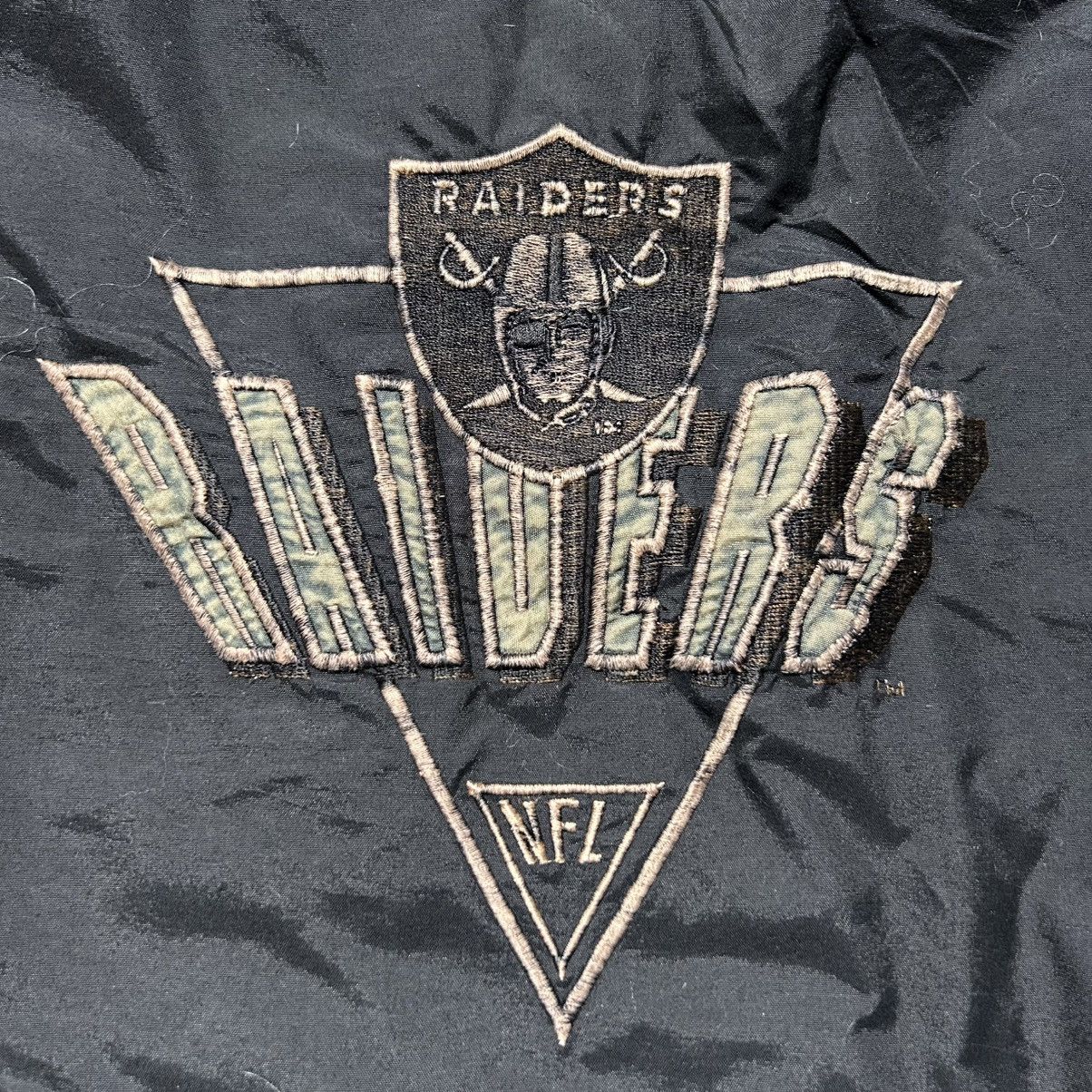 NFL Vintage Raiders Embroidered Faded Hoodie Size US M / EU 48-50 / 2 - 11 Thumbnail