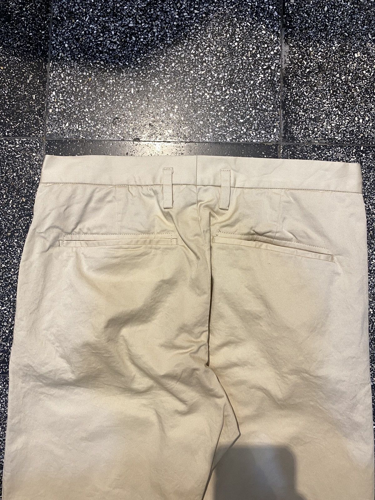 Jil Sander Jil Sander Classic Luxury Beige Cotton Italy 28/30 Size US 30 / EU 46 - 6 Thumbnail