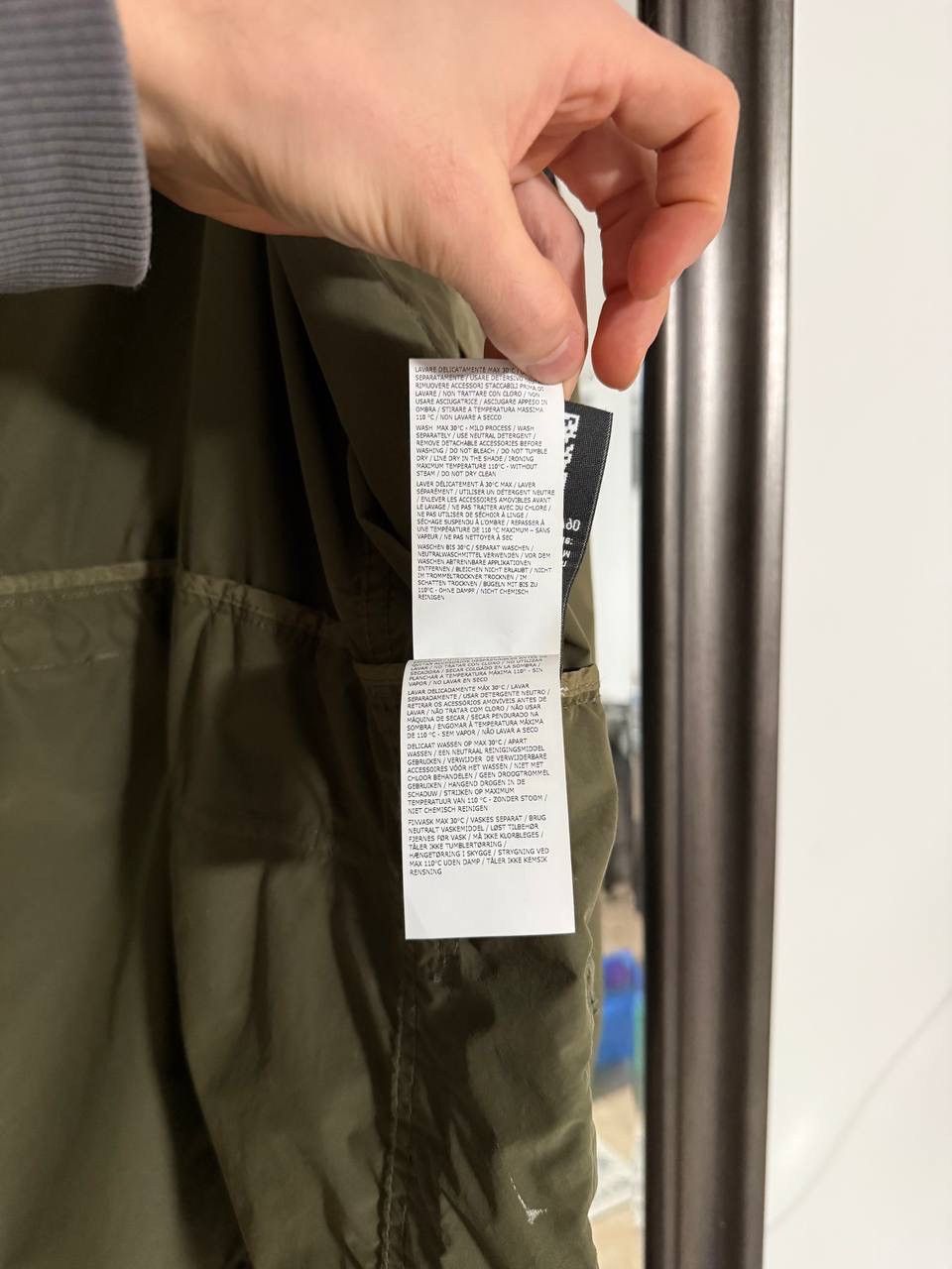 Stone Island Stone Island Khaki Green David Tela Light TC Parka XXL rare Size US XXL / EU 58 / 5 - 8 Thumbnail